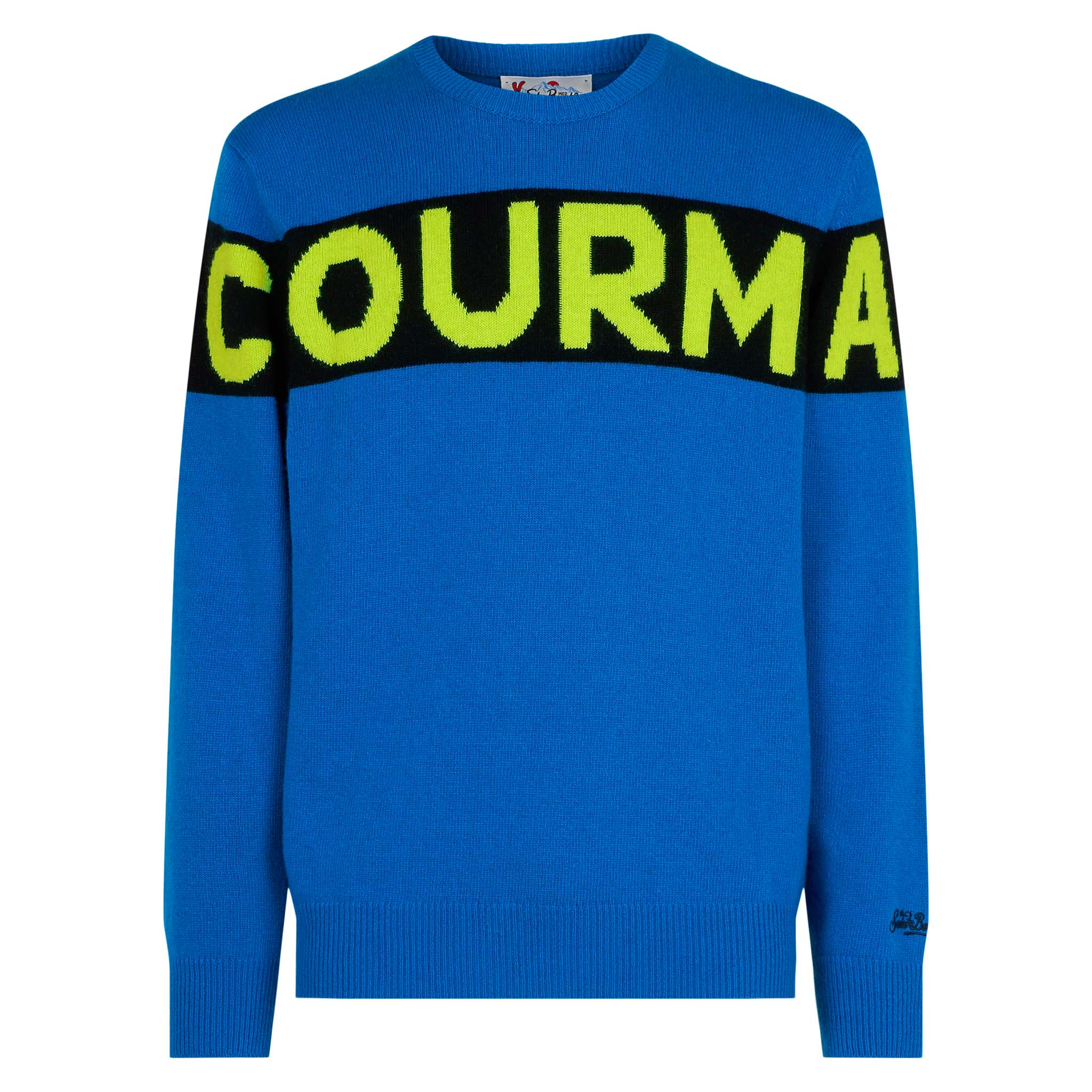 Crewnck sweater Heron with Courma jacquard - Image 4
