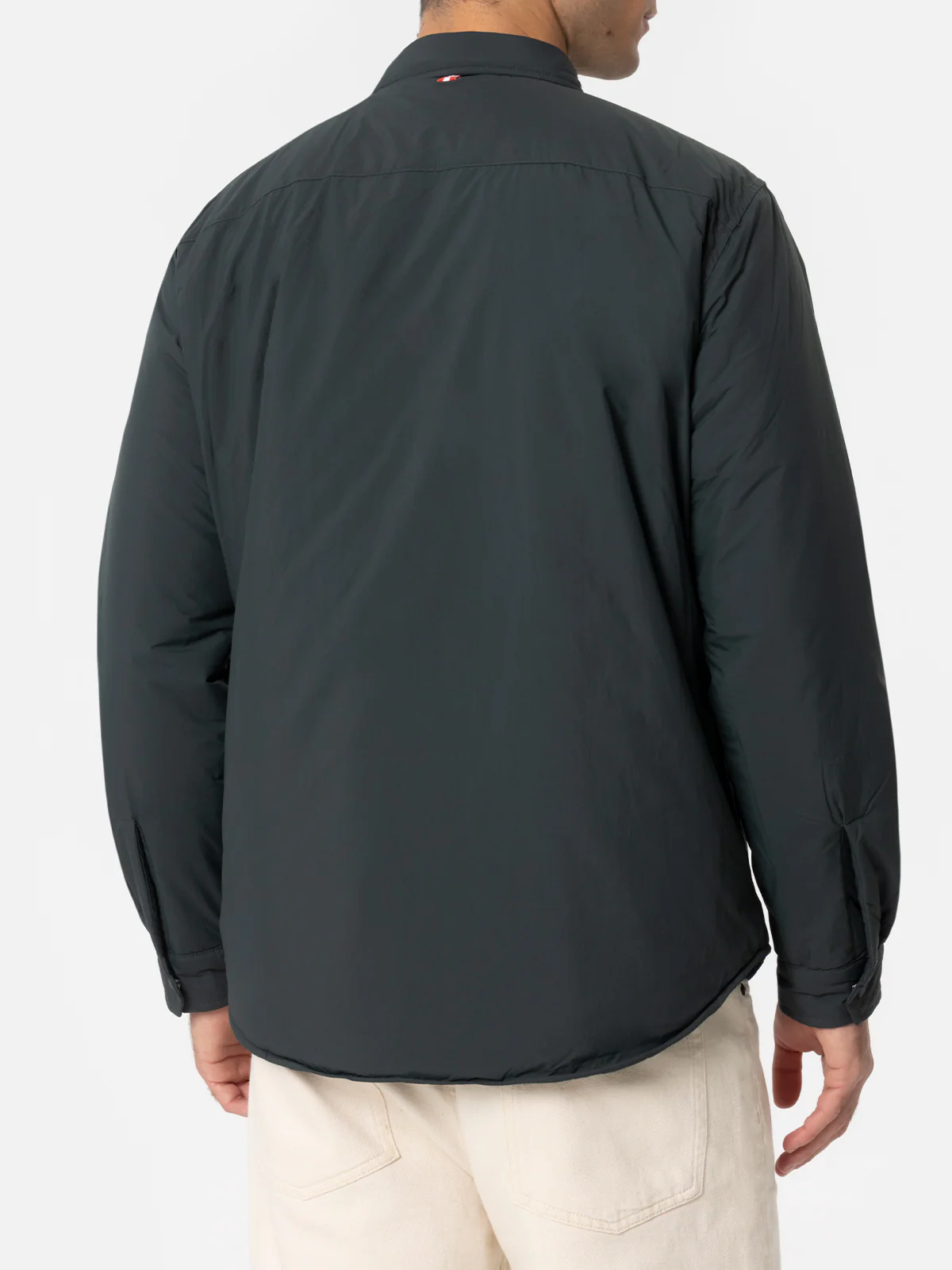 Chalet overshirt in british green solid color - Image 3