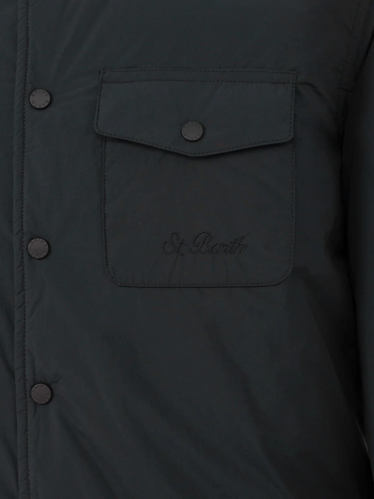 Chalet overshirt in british green solid color - Image 4