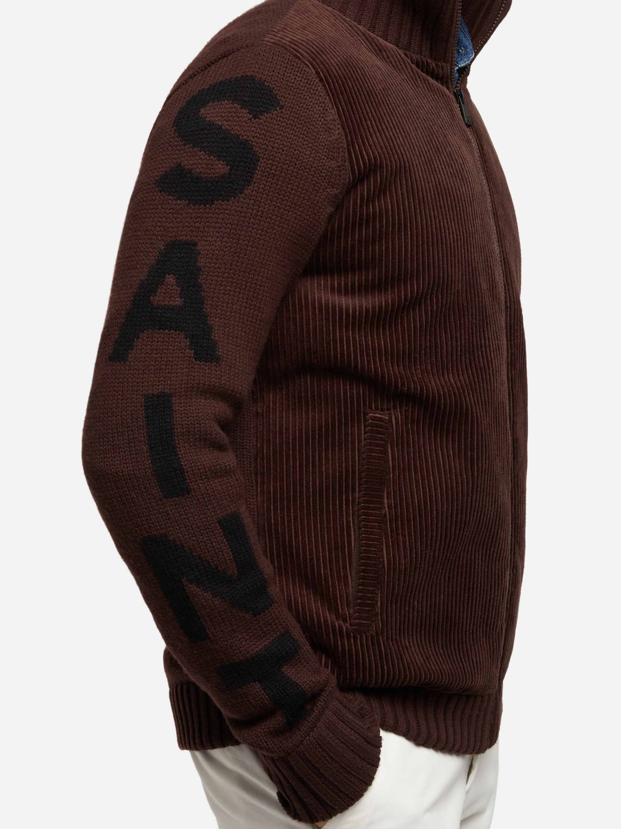 Whistler padded jacket with knitted sleeves - Image 2