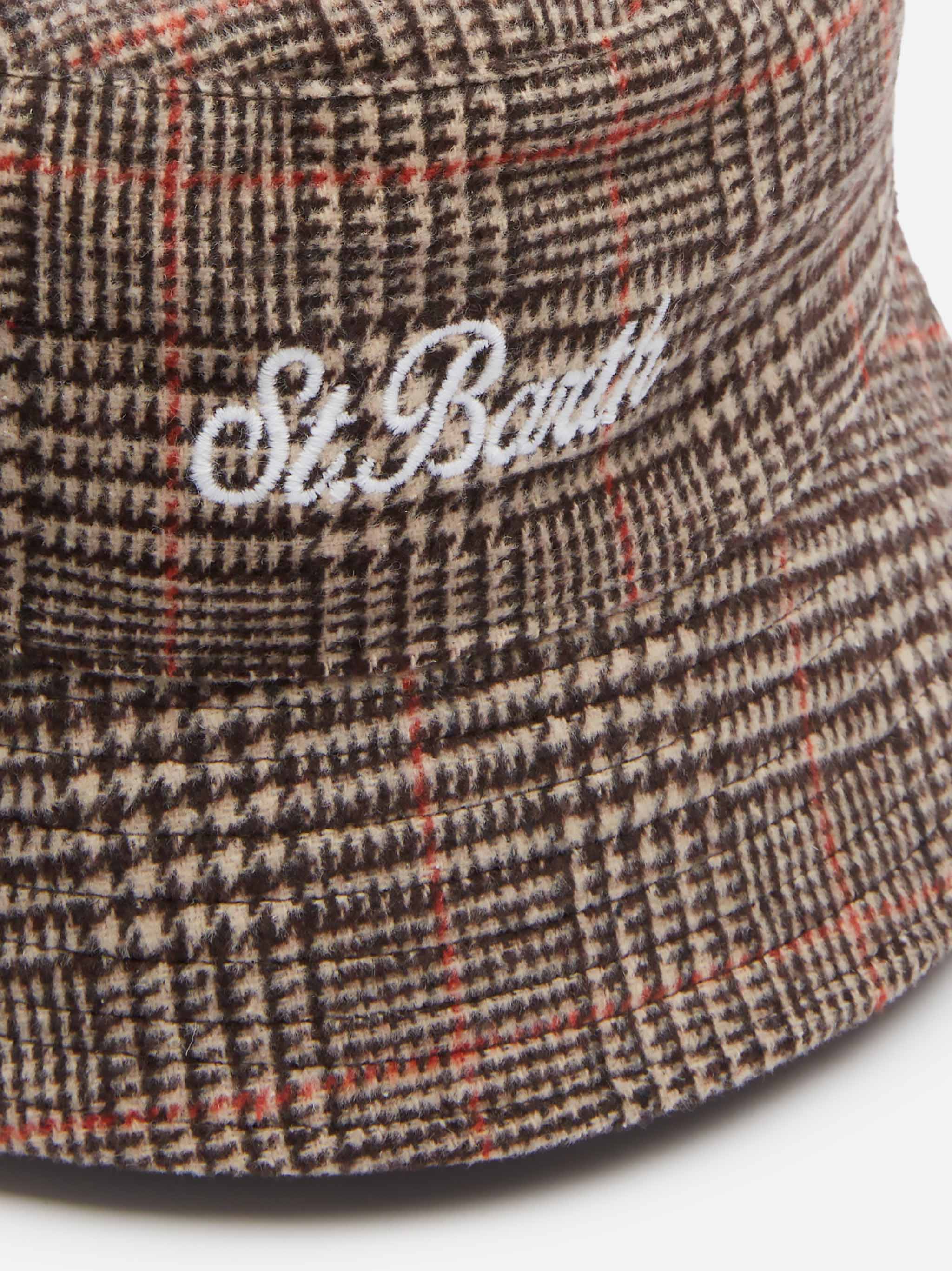 Jude bucket hat with Prince of Wales pattern - Image 3