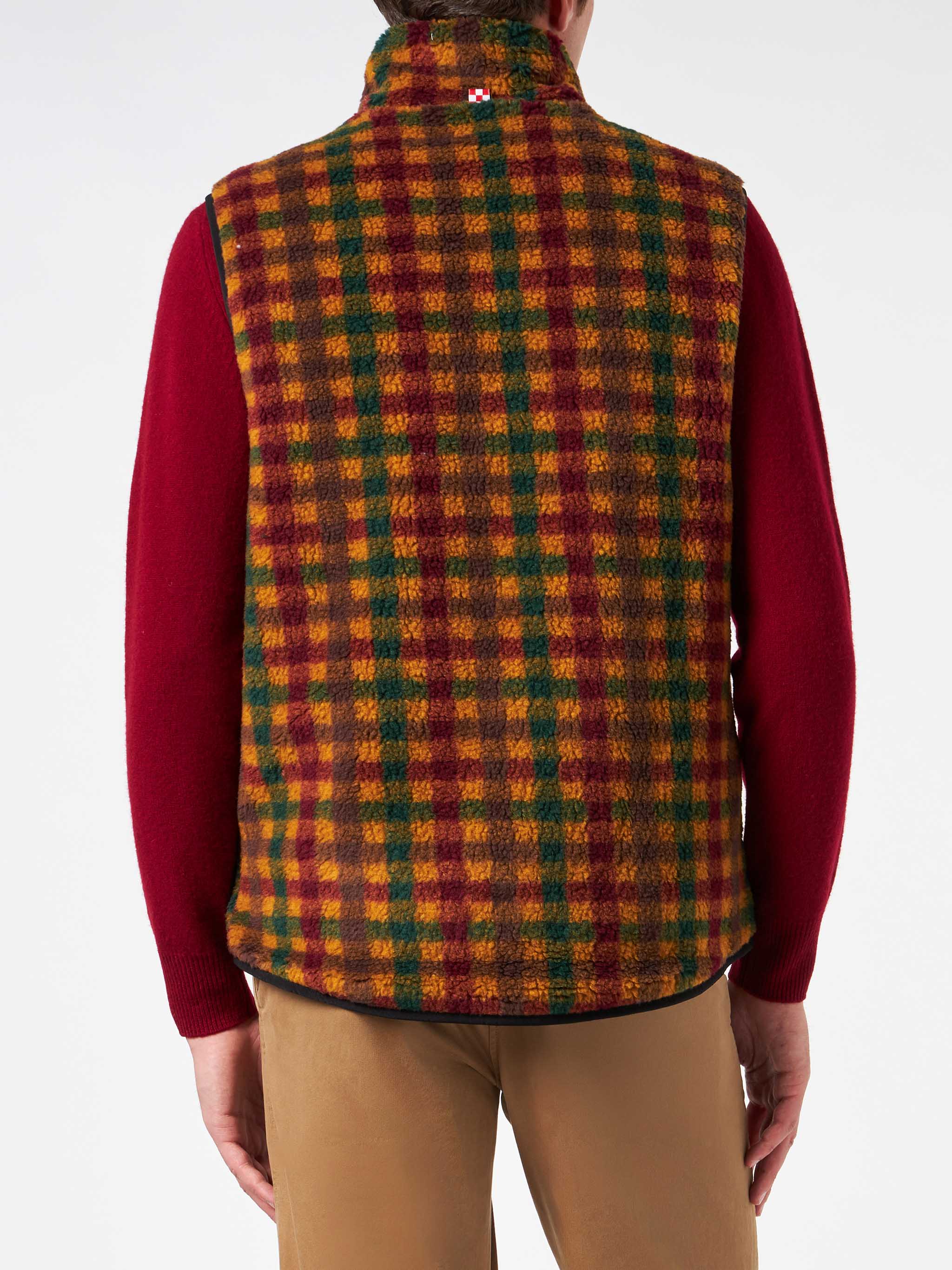 Wanaka sherpa vest with check pockets - Image 2