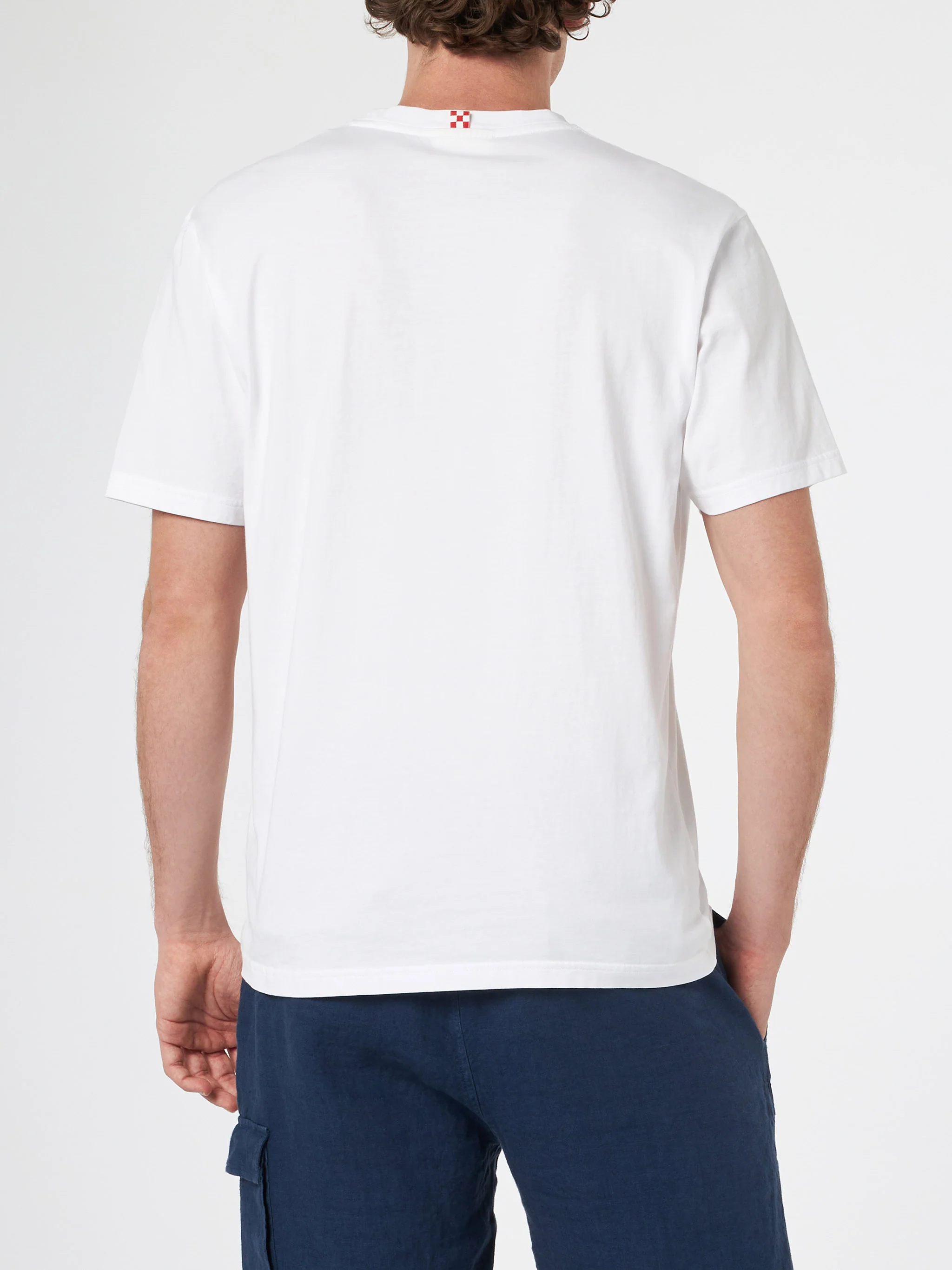 Portofino t-shirt with Forte dei Drammi embroidery | Special Edition - Image 4