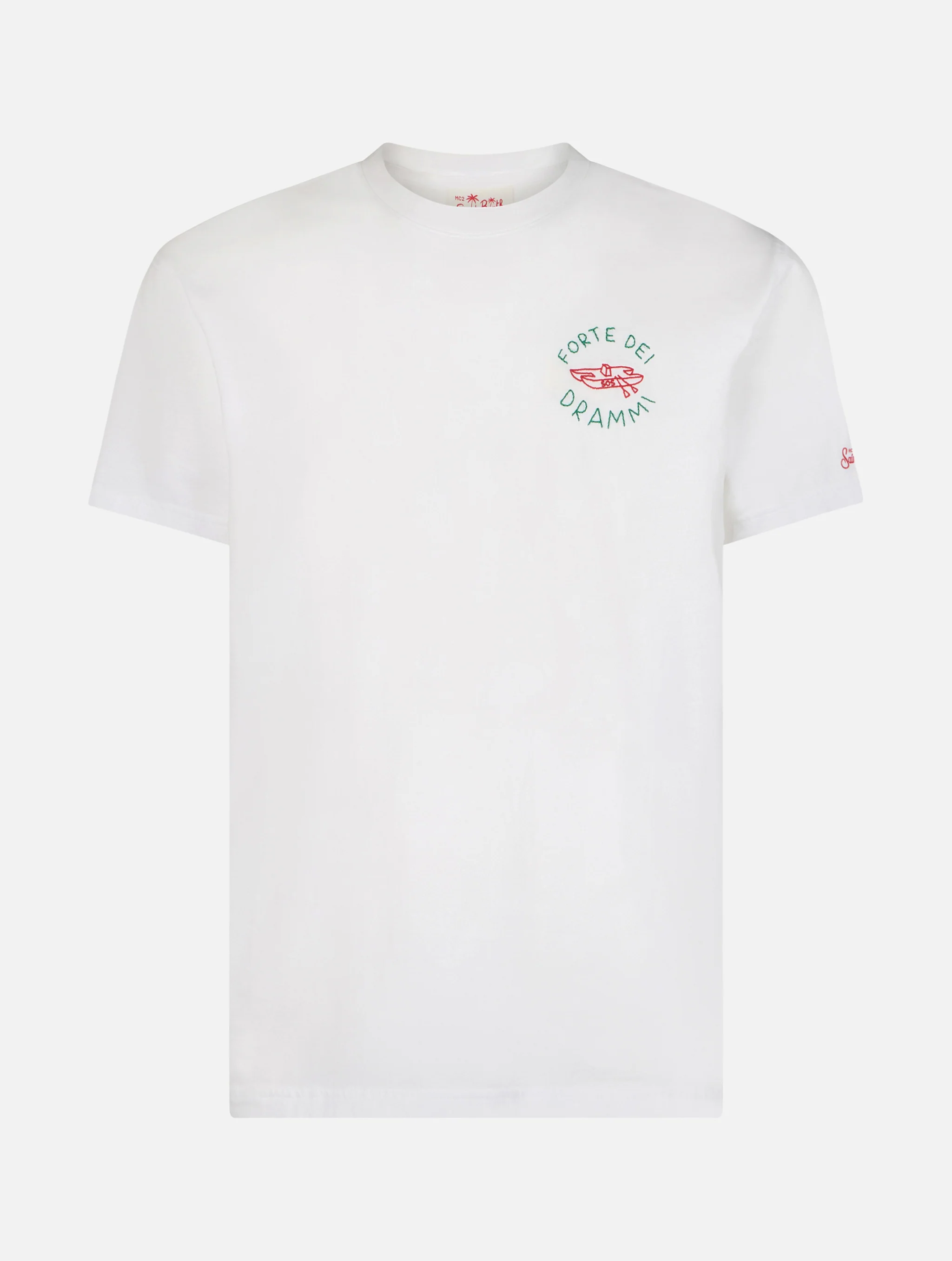 Portofino t-shirt with Forte dei Drammi embroidery | Special Edition - Image 5
