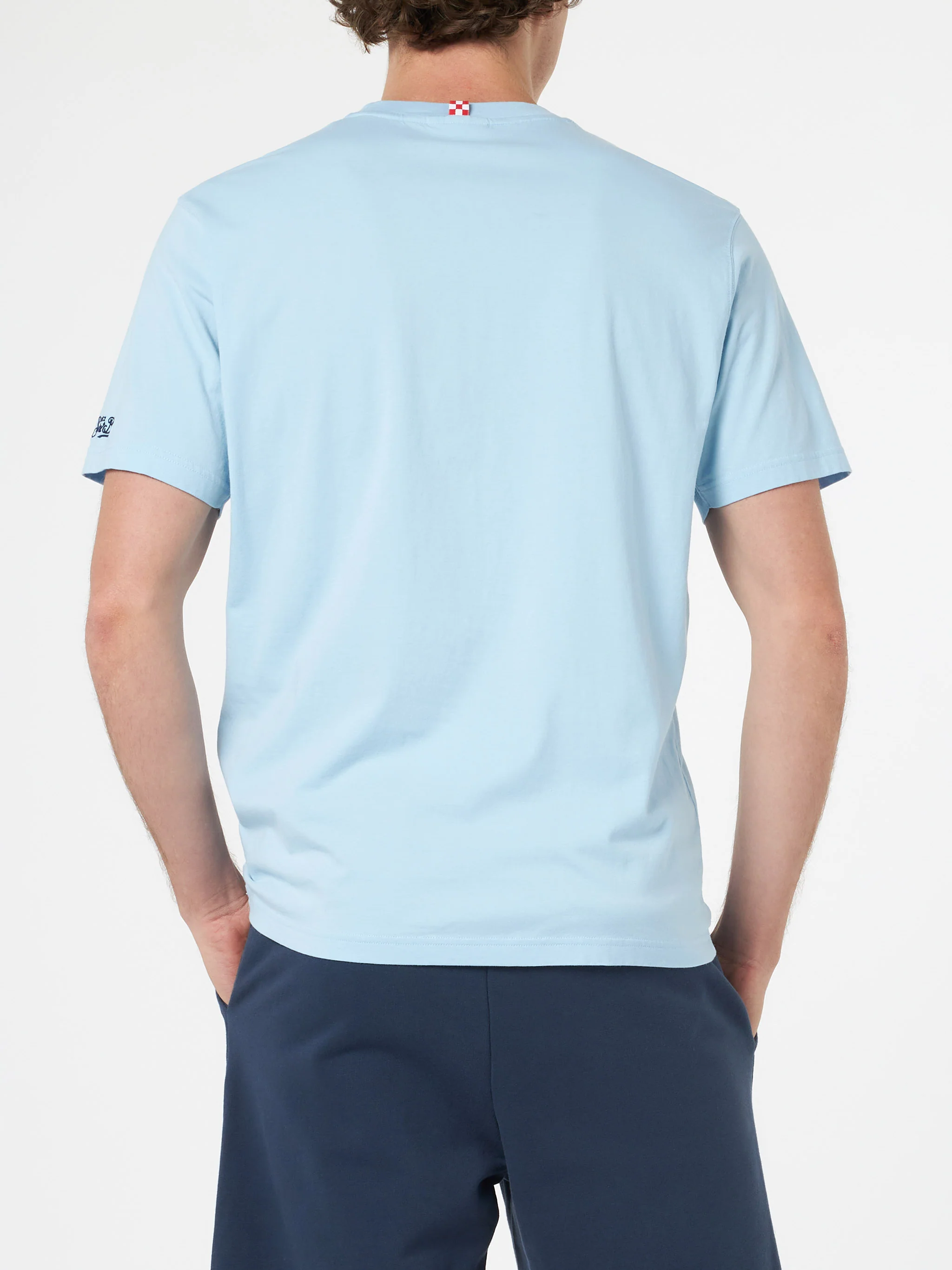 Portofino t-shirt with Mi fai volare embroidery - Image 5