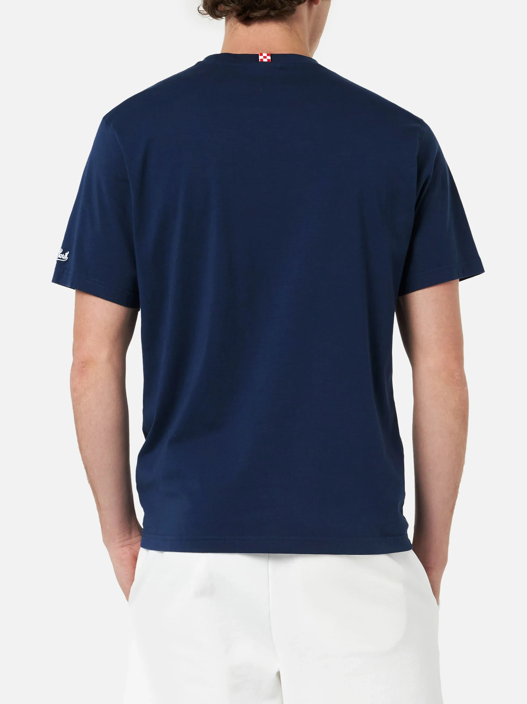 Portofino t-shirt with Mi girano le palline embroidery | Special Edition - Image 4