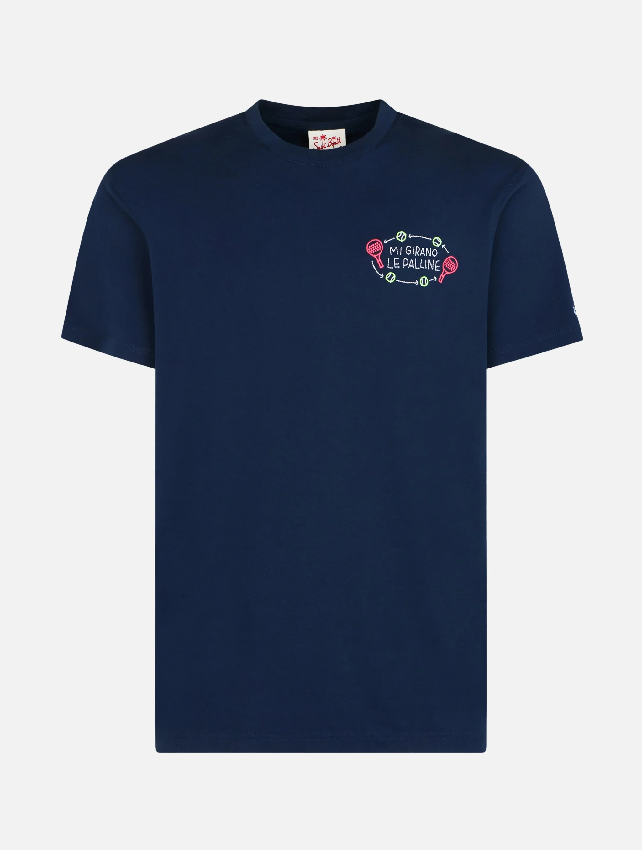 Portofino t-shirt with Mi girano le palline embroidery | Special Edition - Image 5