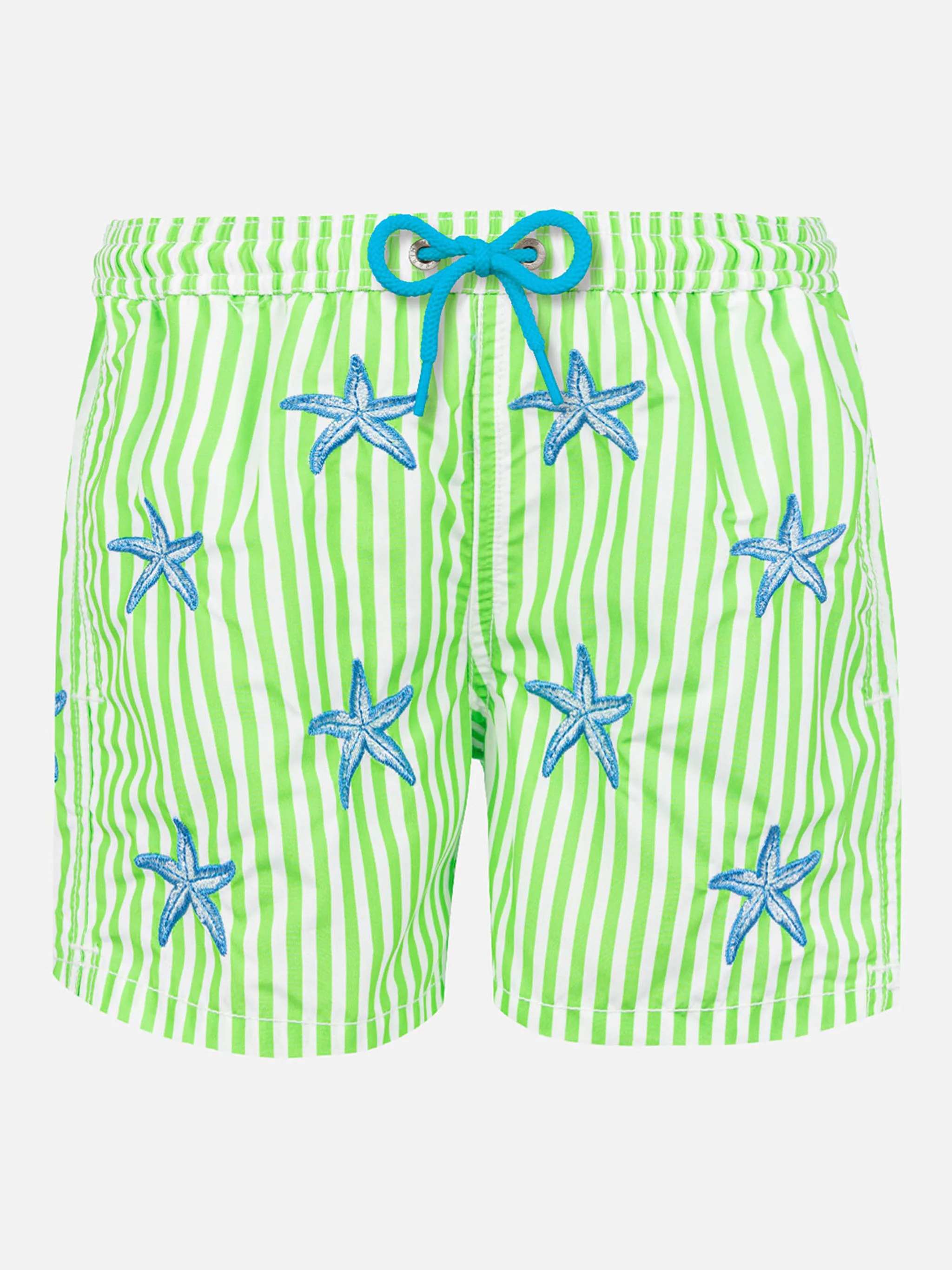 Gustavia starfish embroidered swim shorts