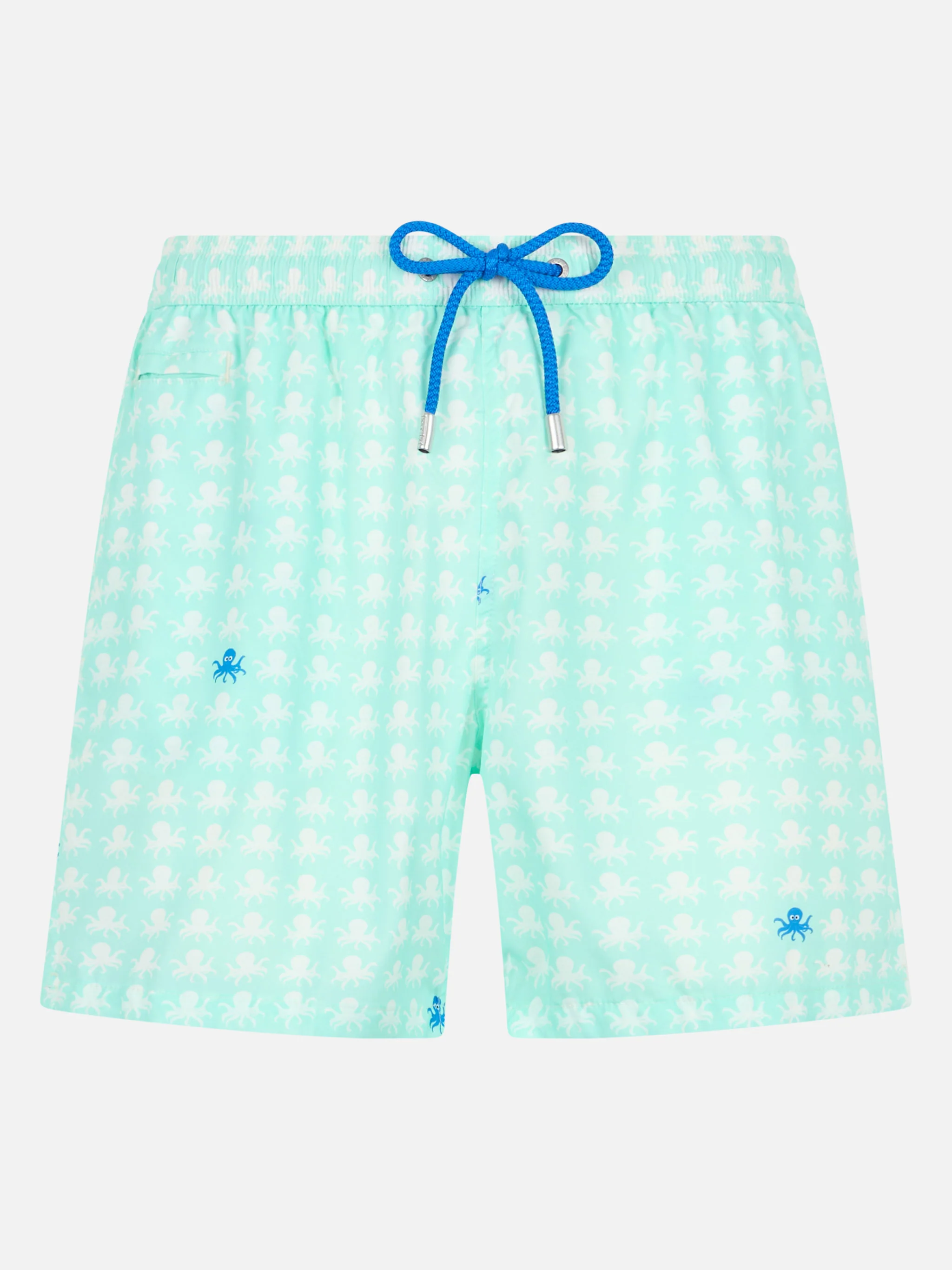 Comfort Light swim shorts with octopus print