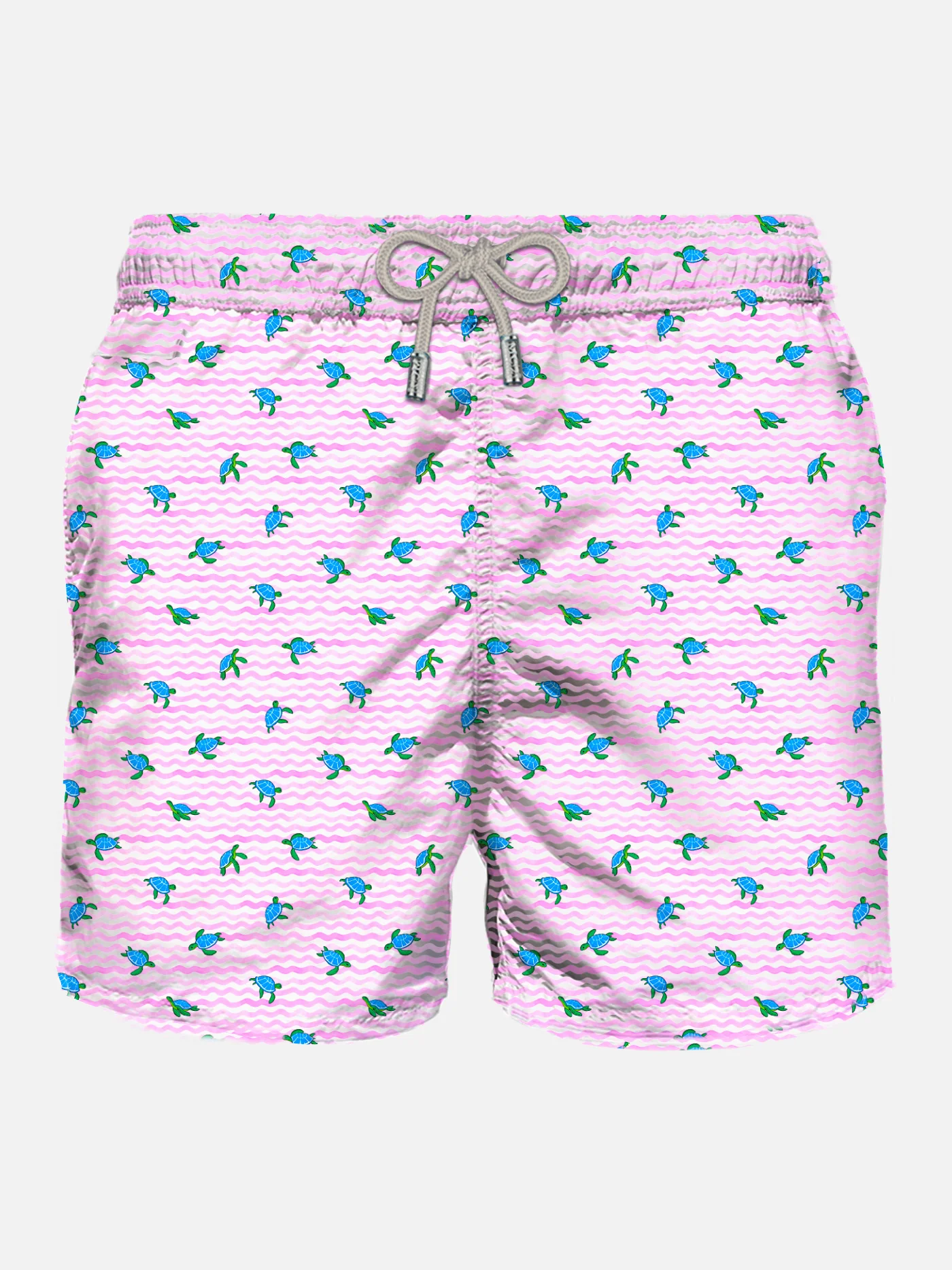 Comfort Light classic stretch swim shorts with sea turtles print - Image 5