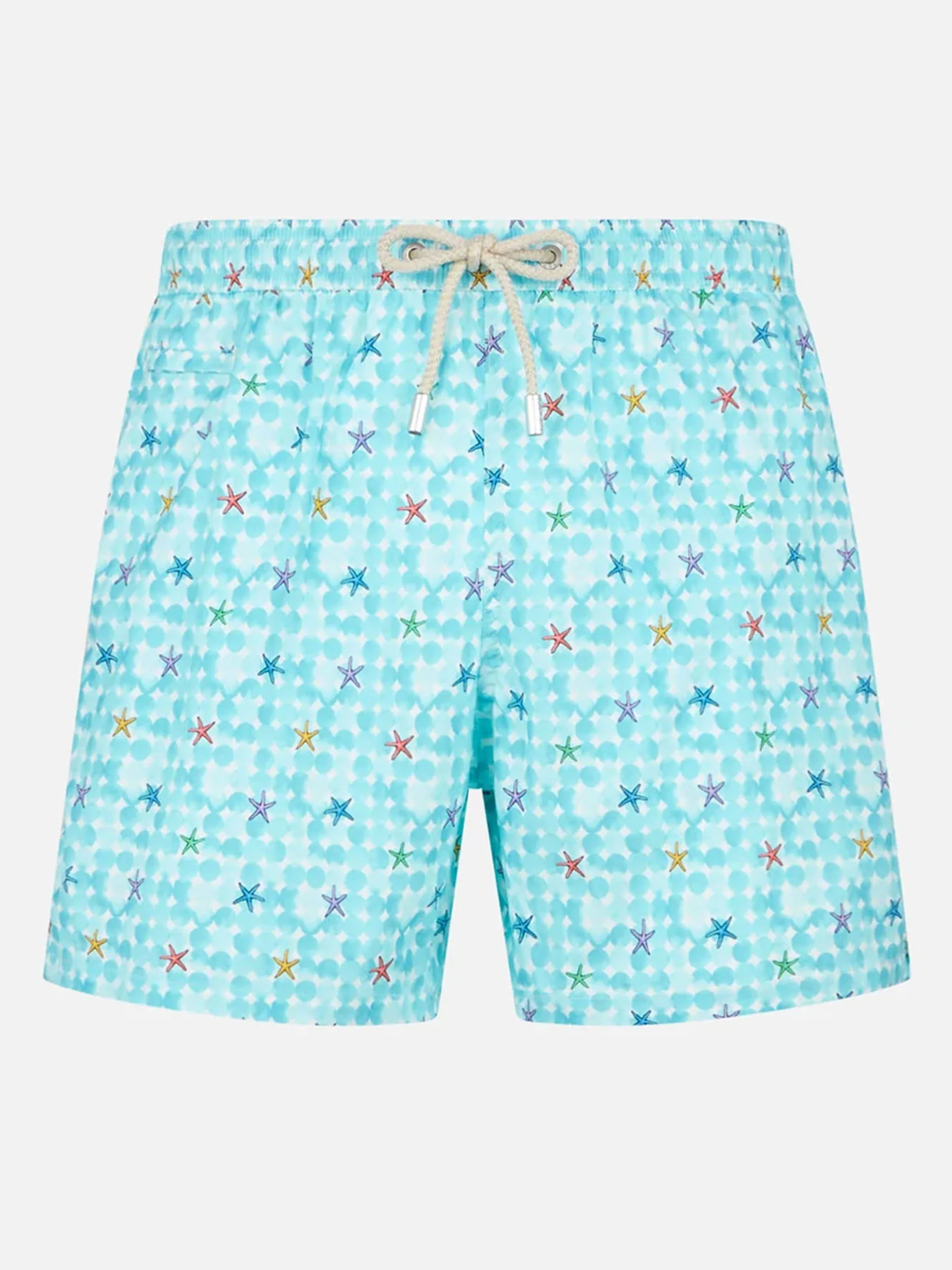 Comfort Light sea star print swim shorts