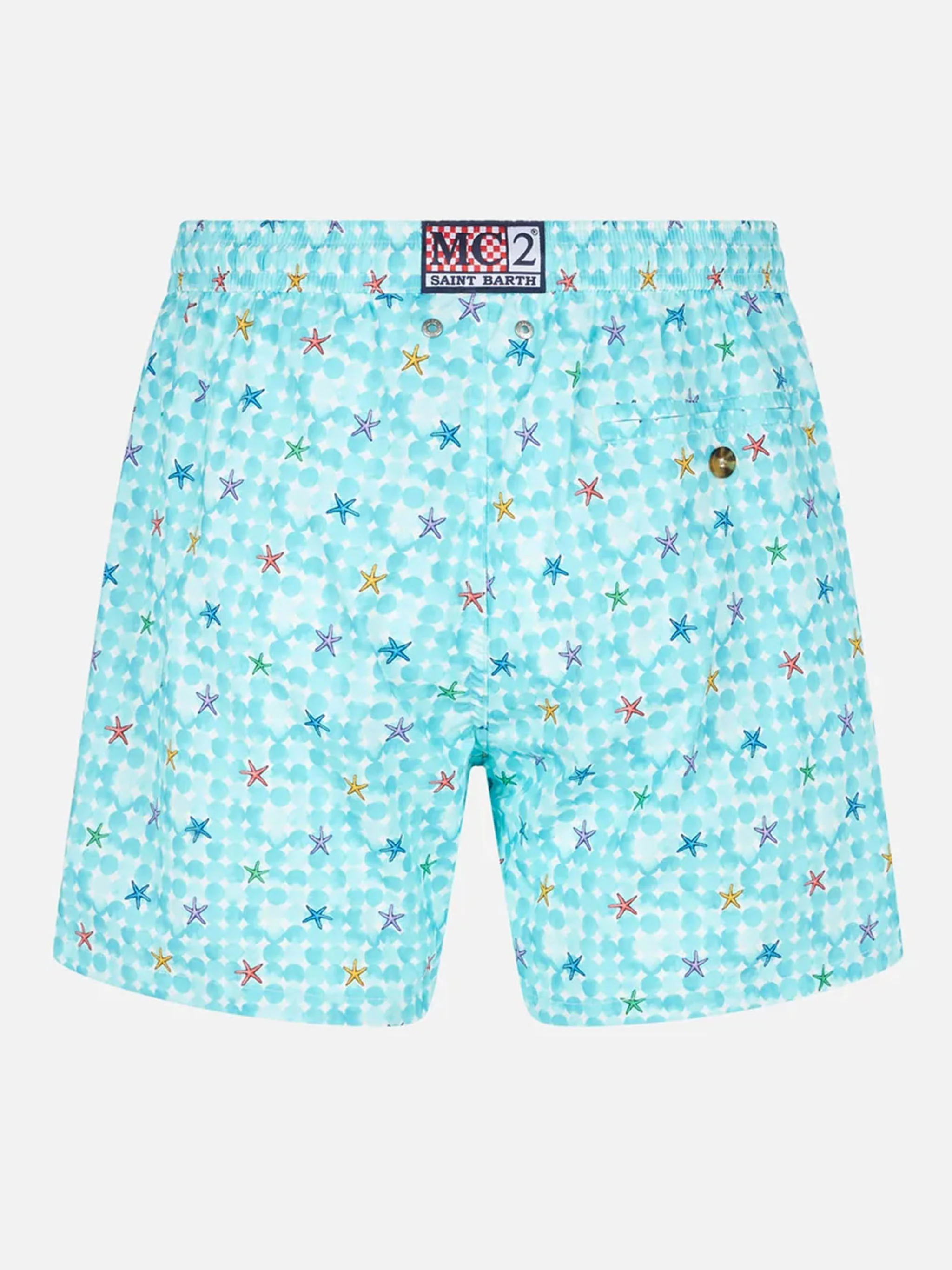 Comfort Light sea star print swim shorts - Image 2