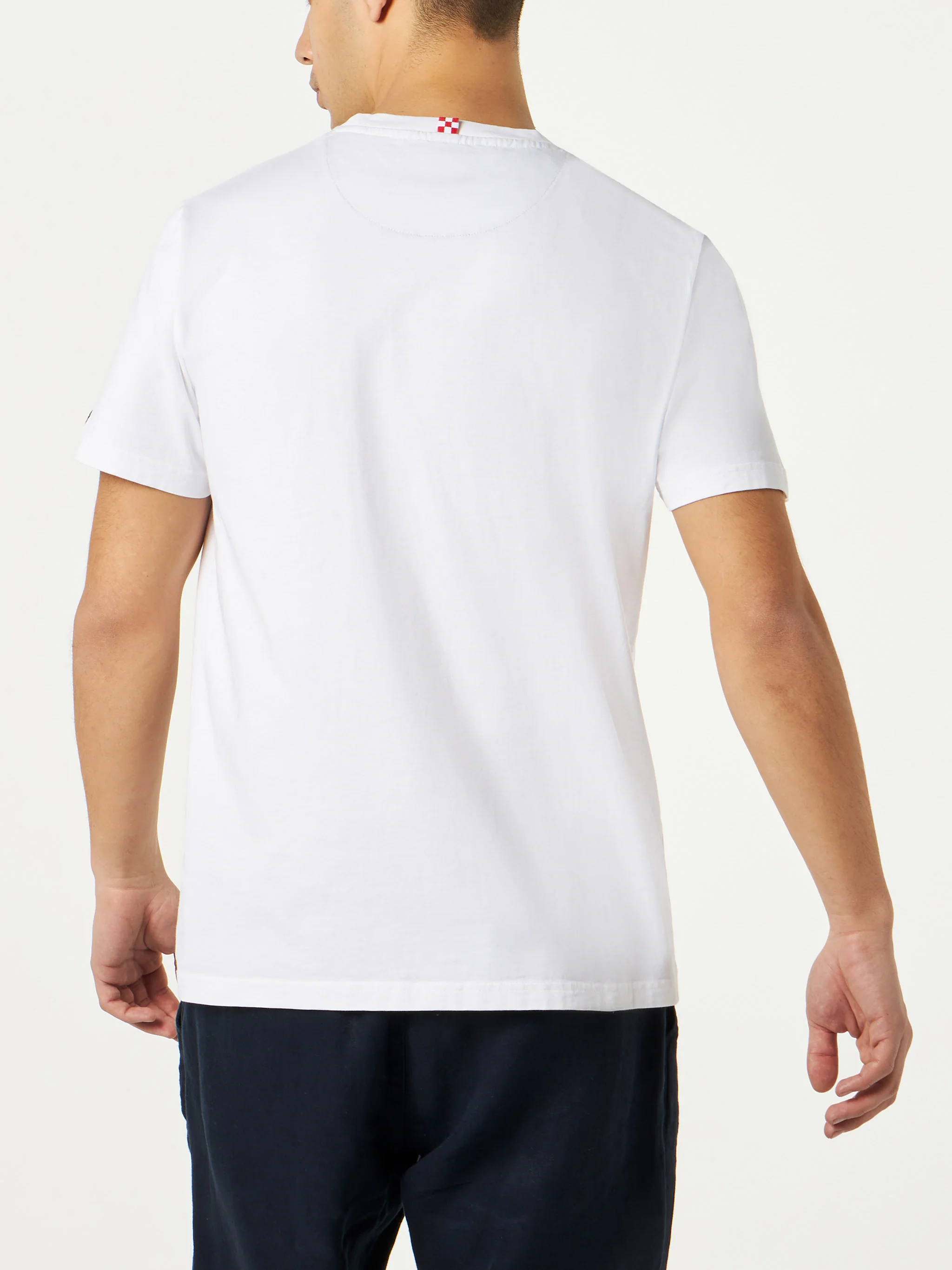 Blanche t-shirt with ducky pocket - Image 4