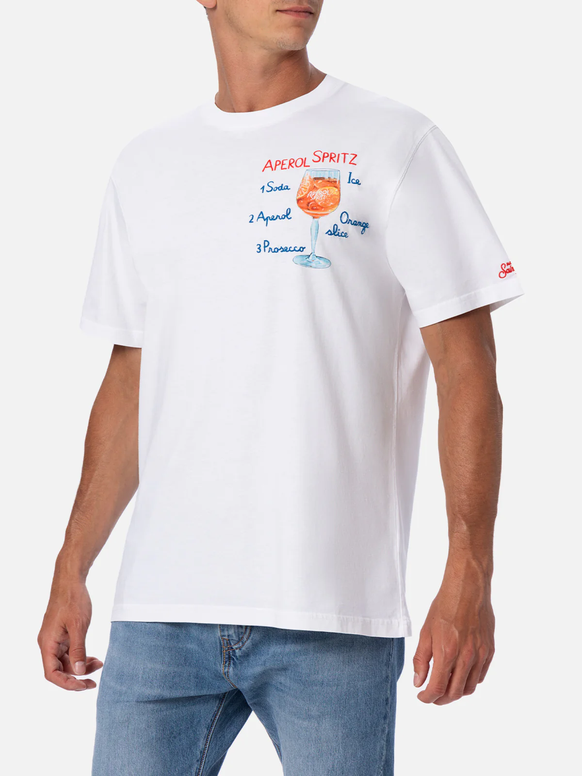 T-shirt with Spritz print and embroidery | Special Edition - Image 3