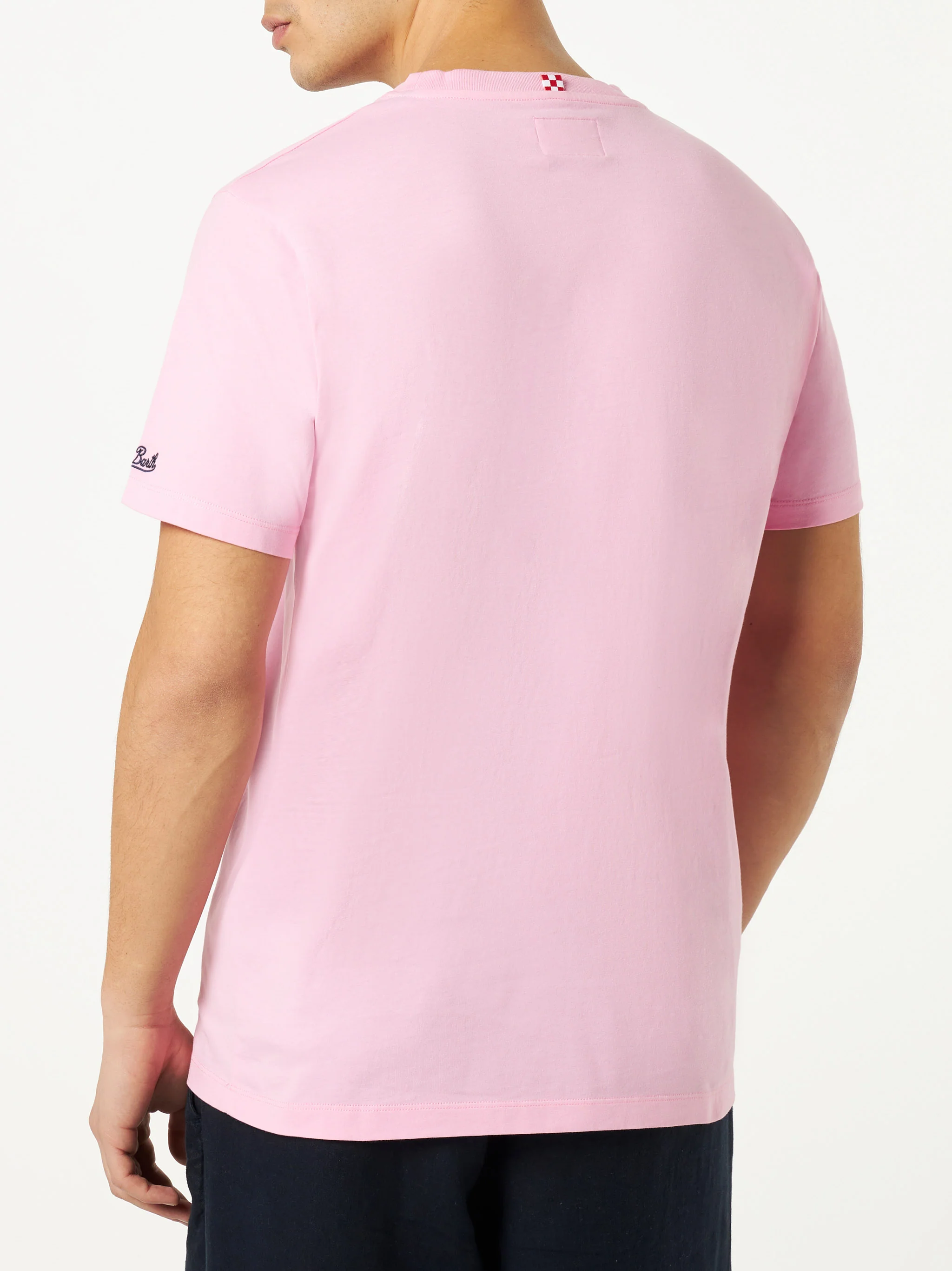 T-shirt with Gin and flowers print - Image 4