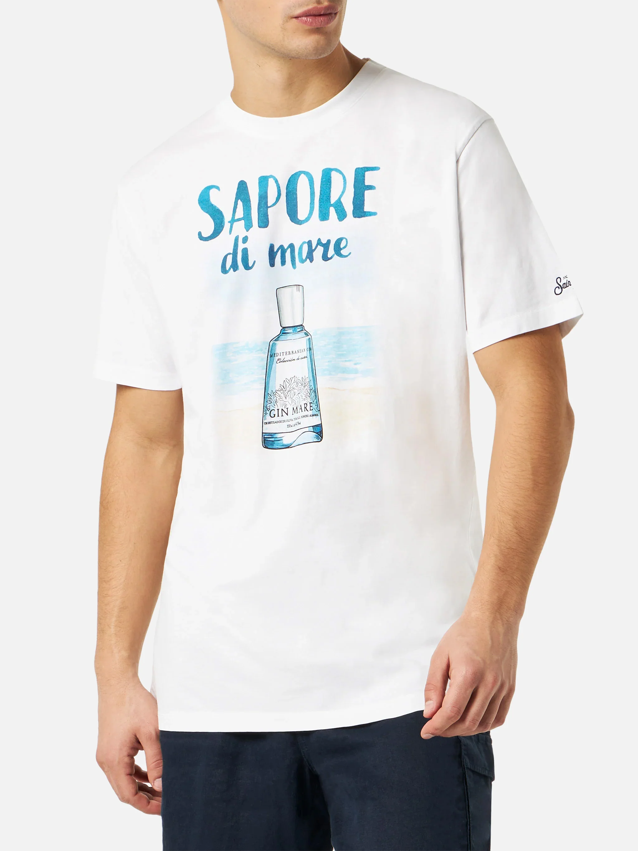 T-shirt with Gin Mare print | Special Edition - Image 2