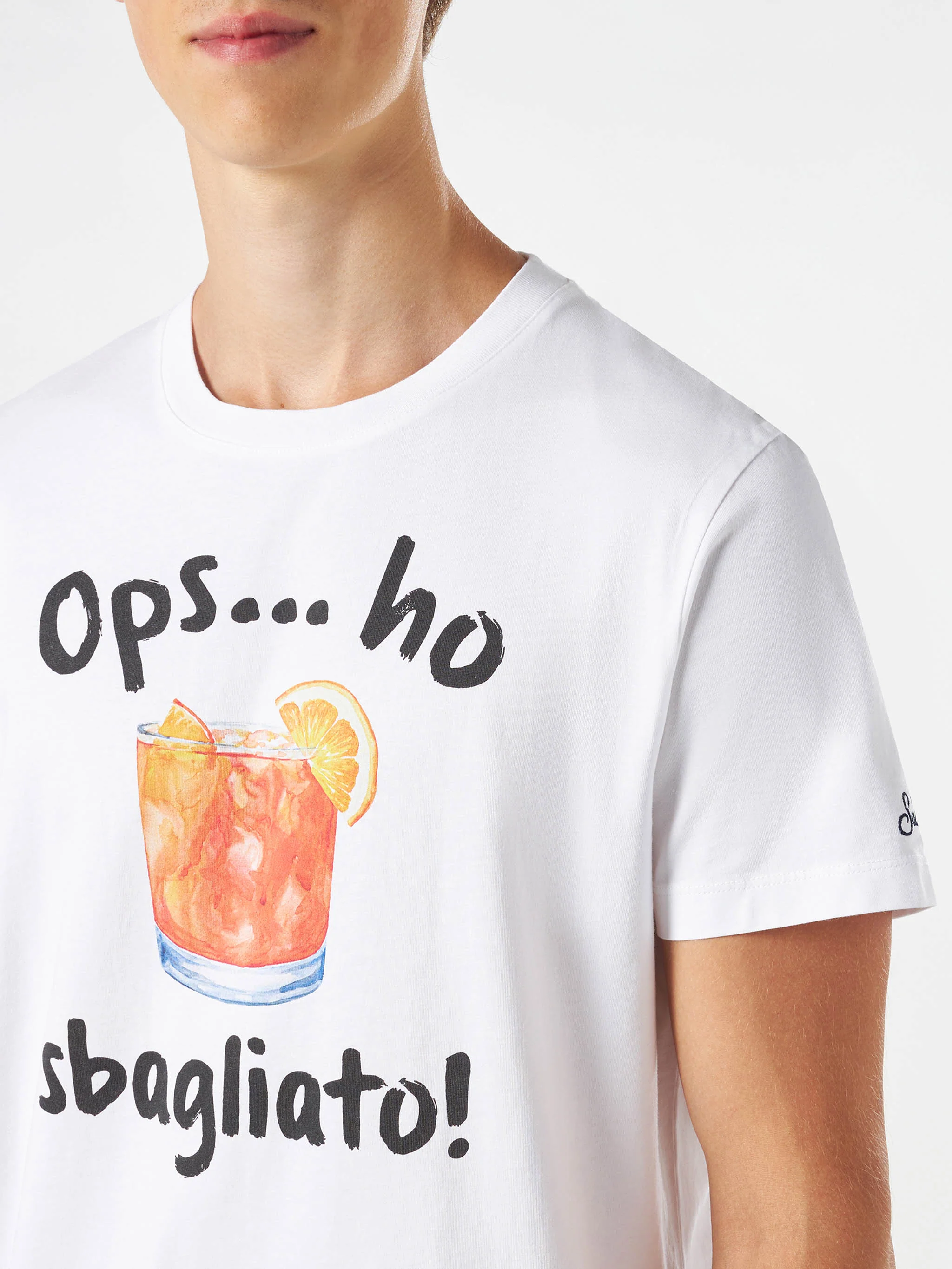 T-shirt with Sbagliato print - Image 3