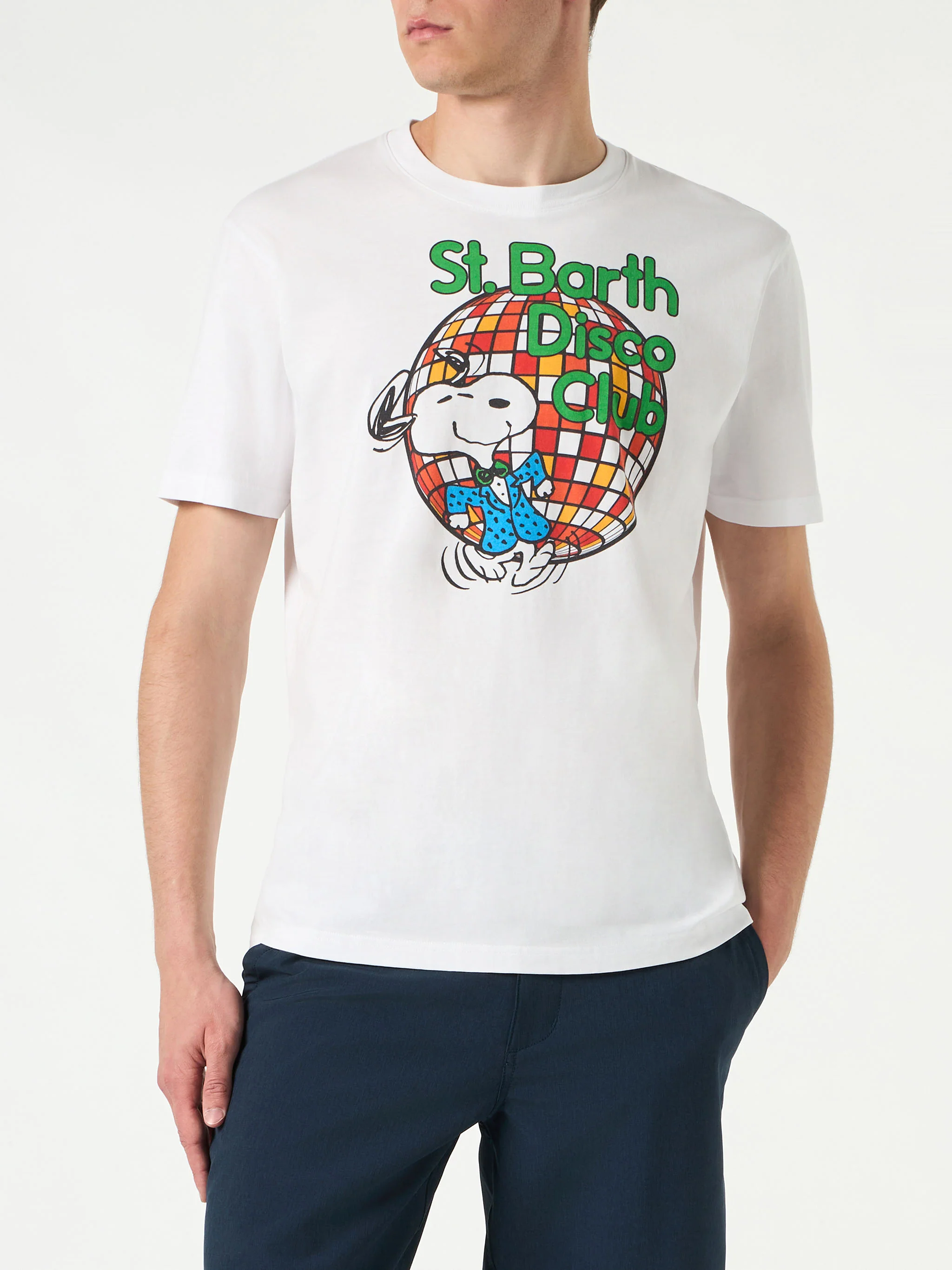 Snoopy St. Barth Disco Club t-shirt | Special Edition - Image 2