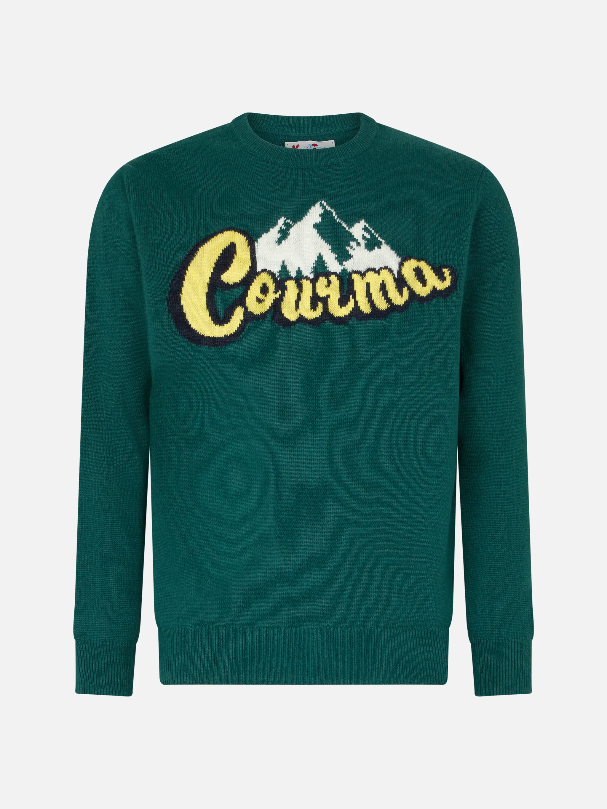 Heron green Courma mountains sweater - Image 4