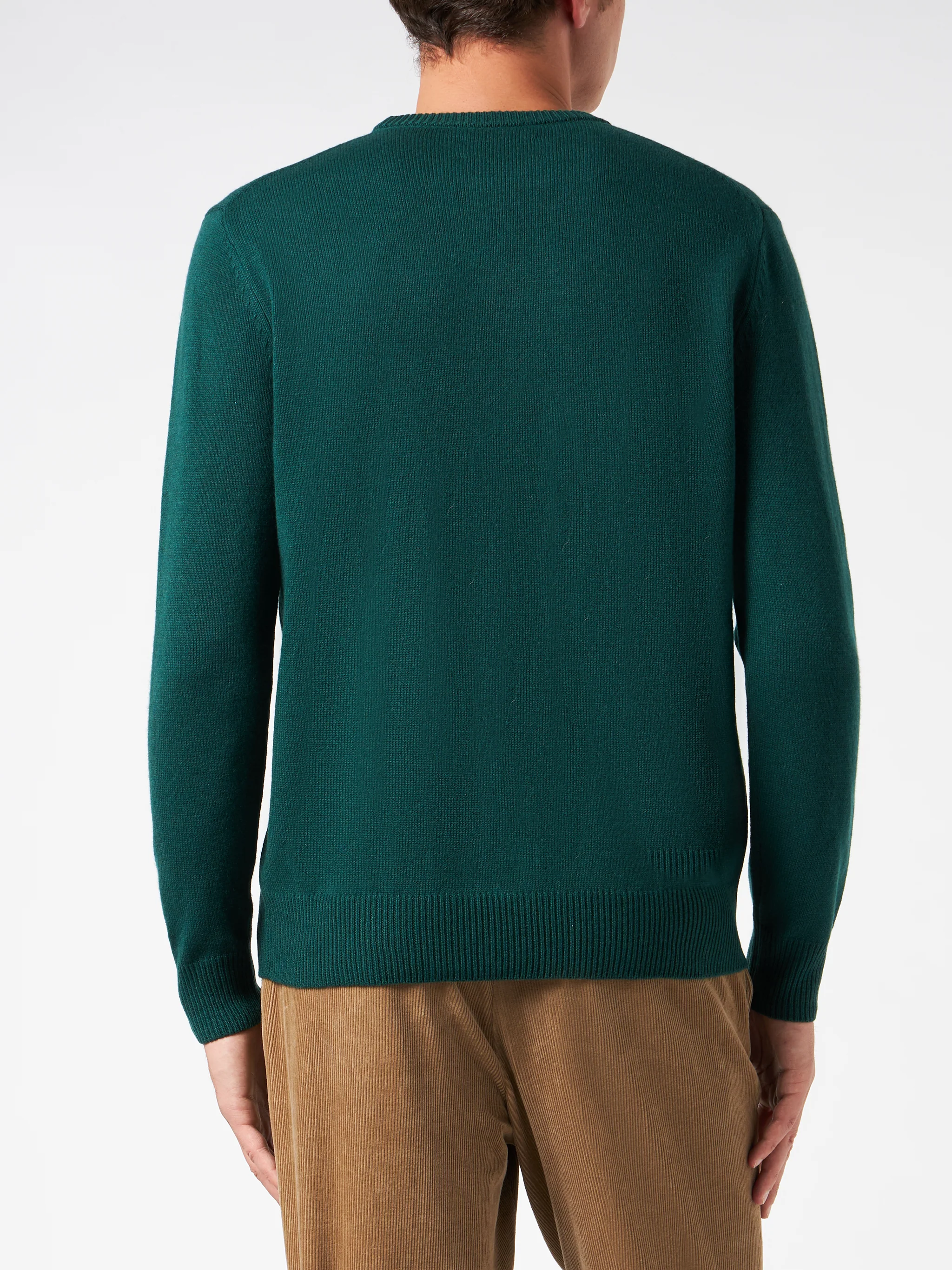 Heron green Courmayeur Après Ski sweater - Image 4