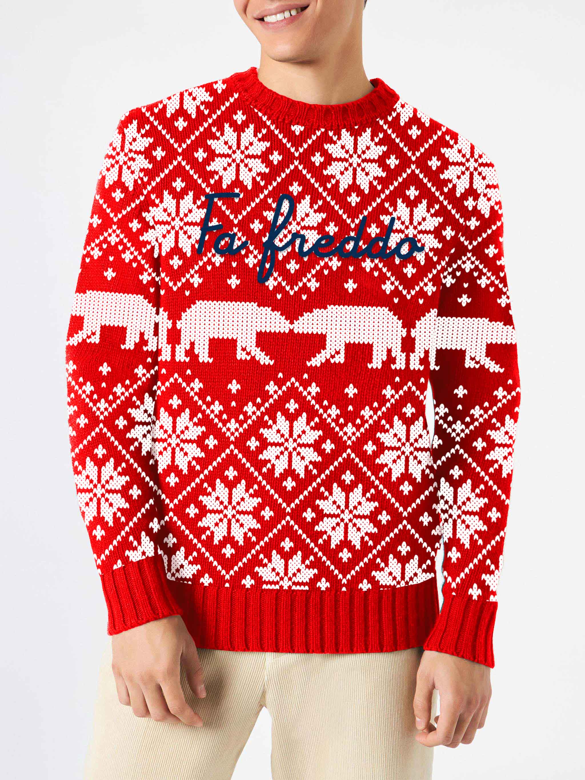 Bombardino Fa freddo sweater