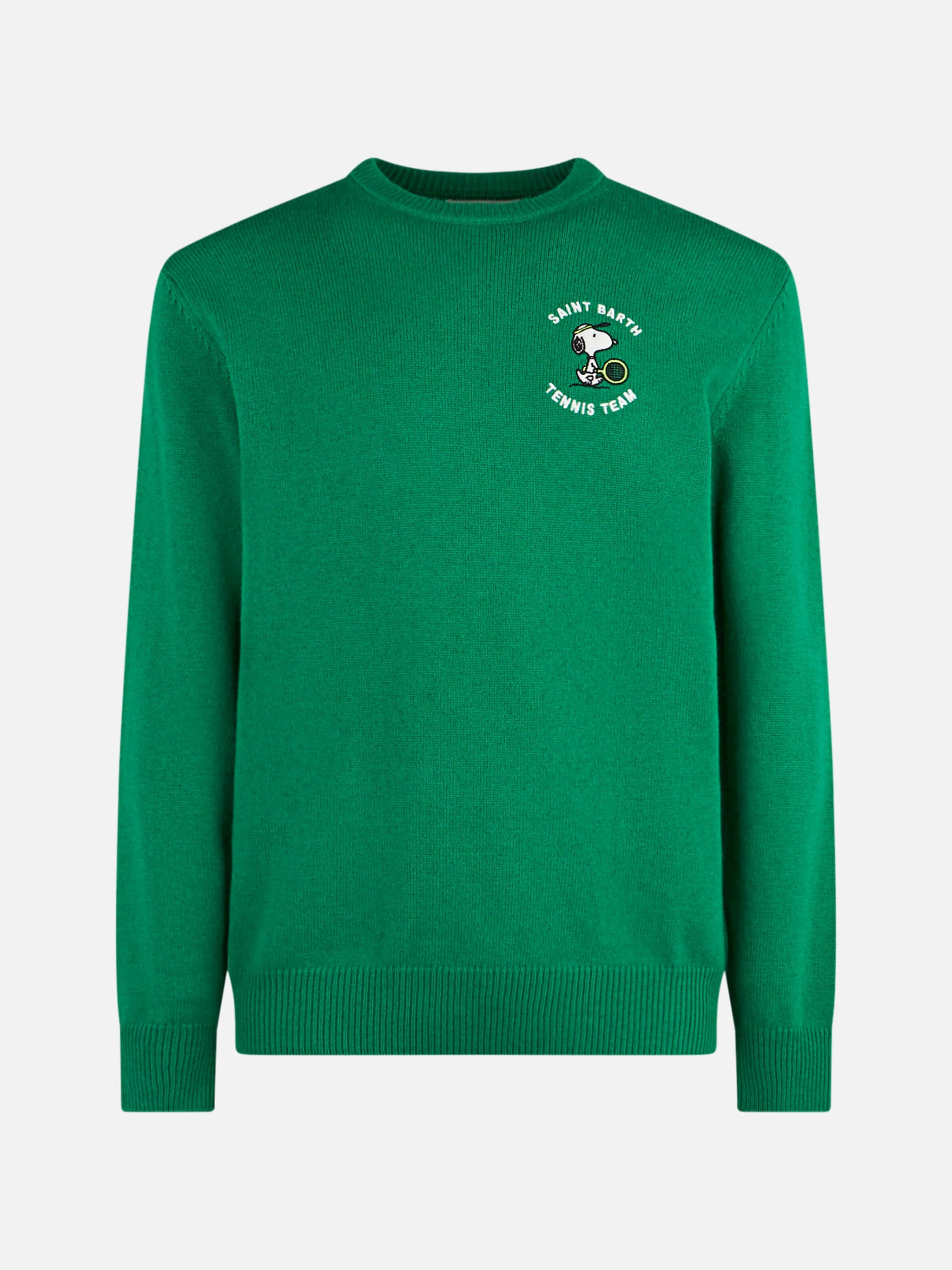 Heron green Snoopy tennis sweater | Special Edition - Image 3