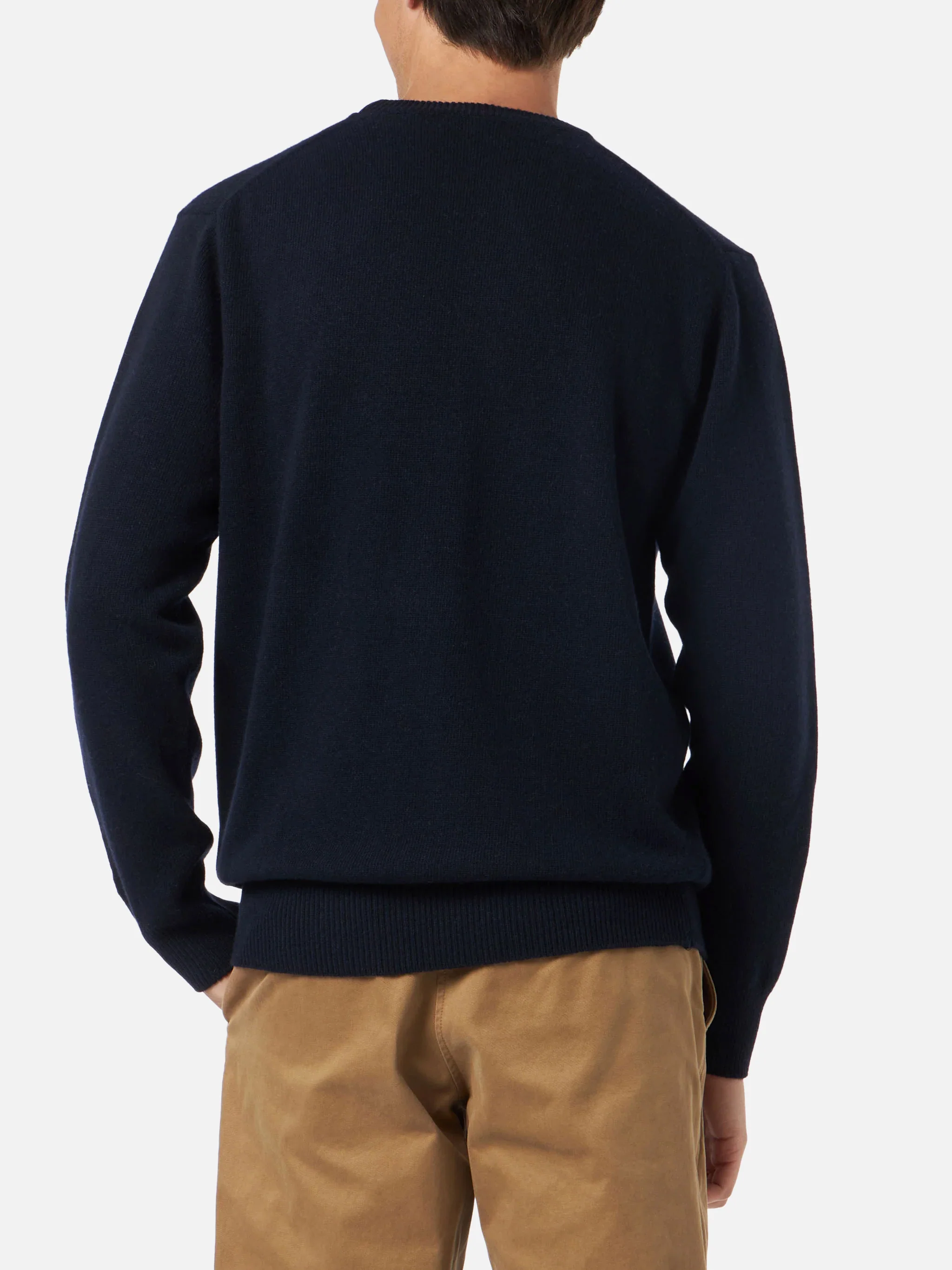 Crewneck sweater Heron with St. Barth Padel Club jacquard - Image 3