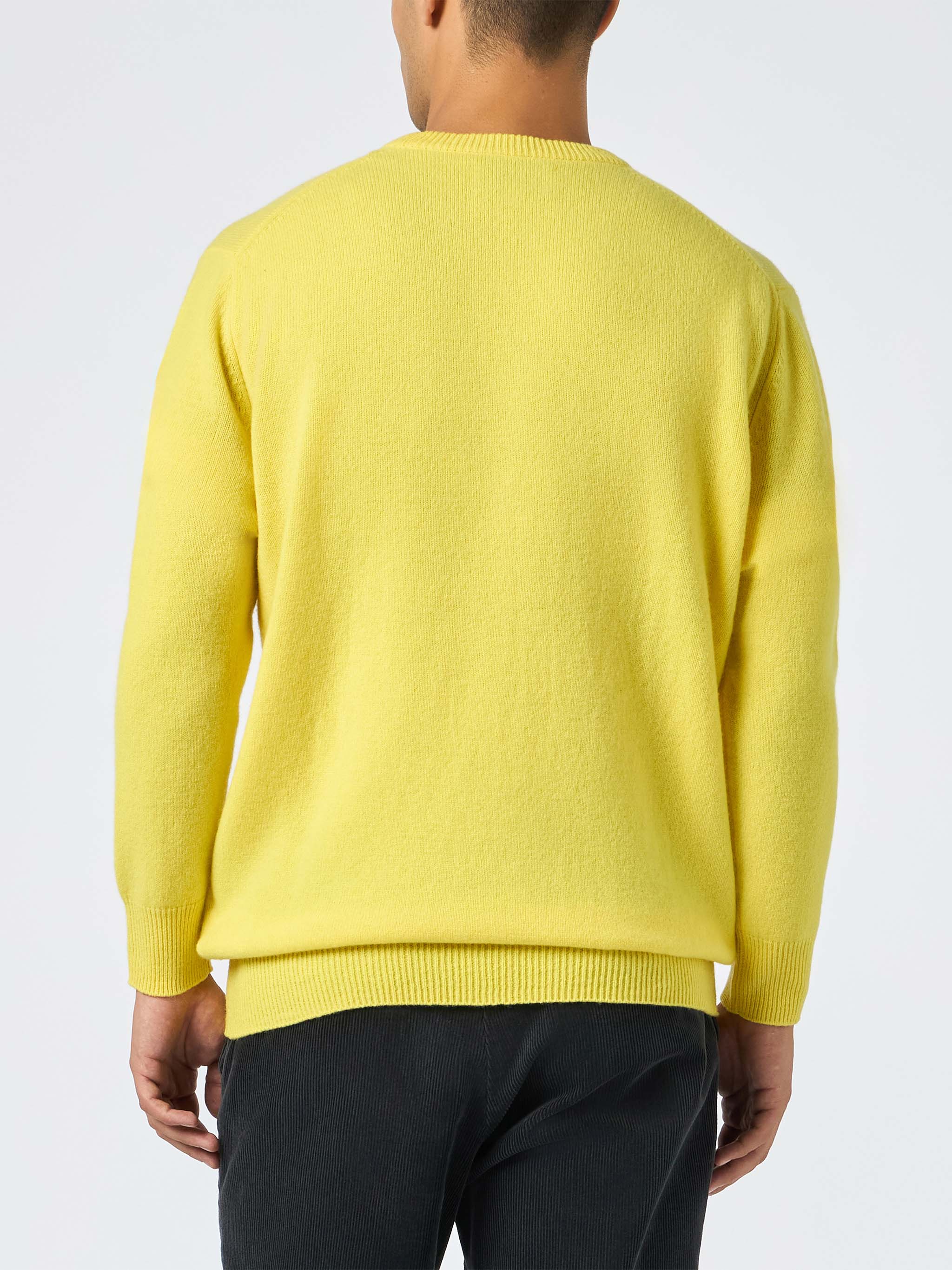Yellow sweater Regent in lambswool - Image 2