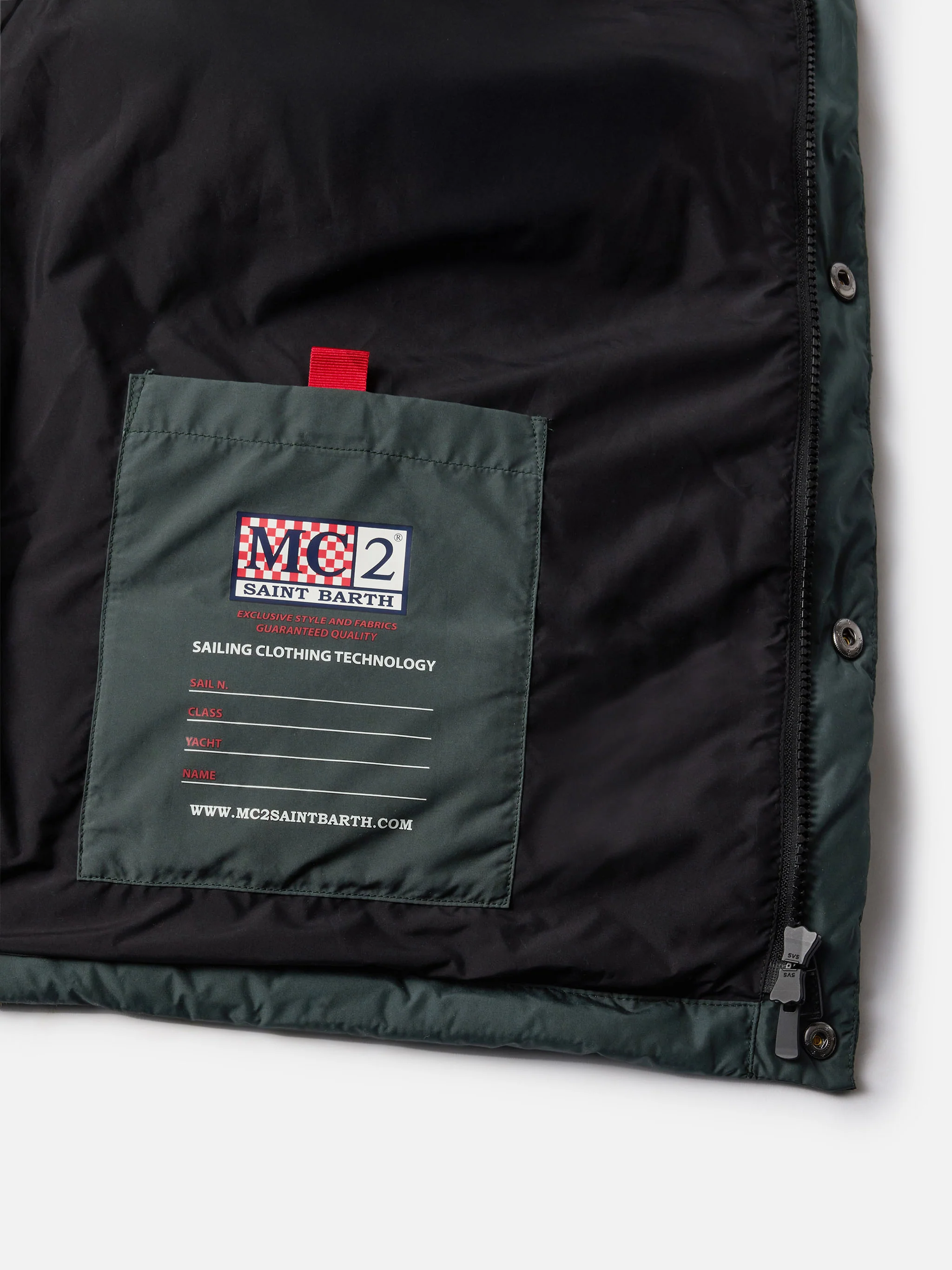 Thunder green padded vest - Image 6