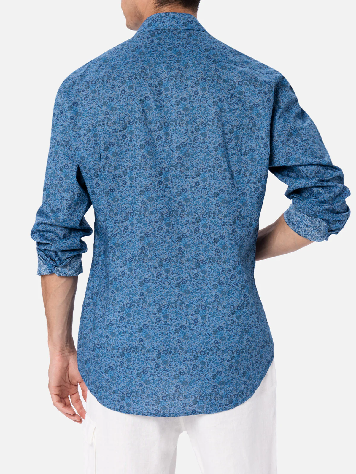 Sikelia Emma & Georgina print cotton muslin shirt | Special Edition - Image 3