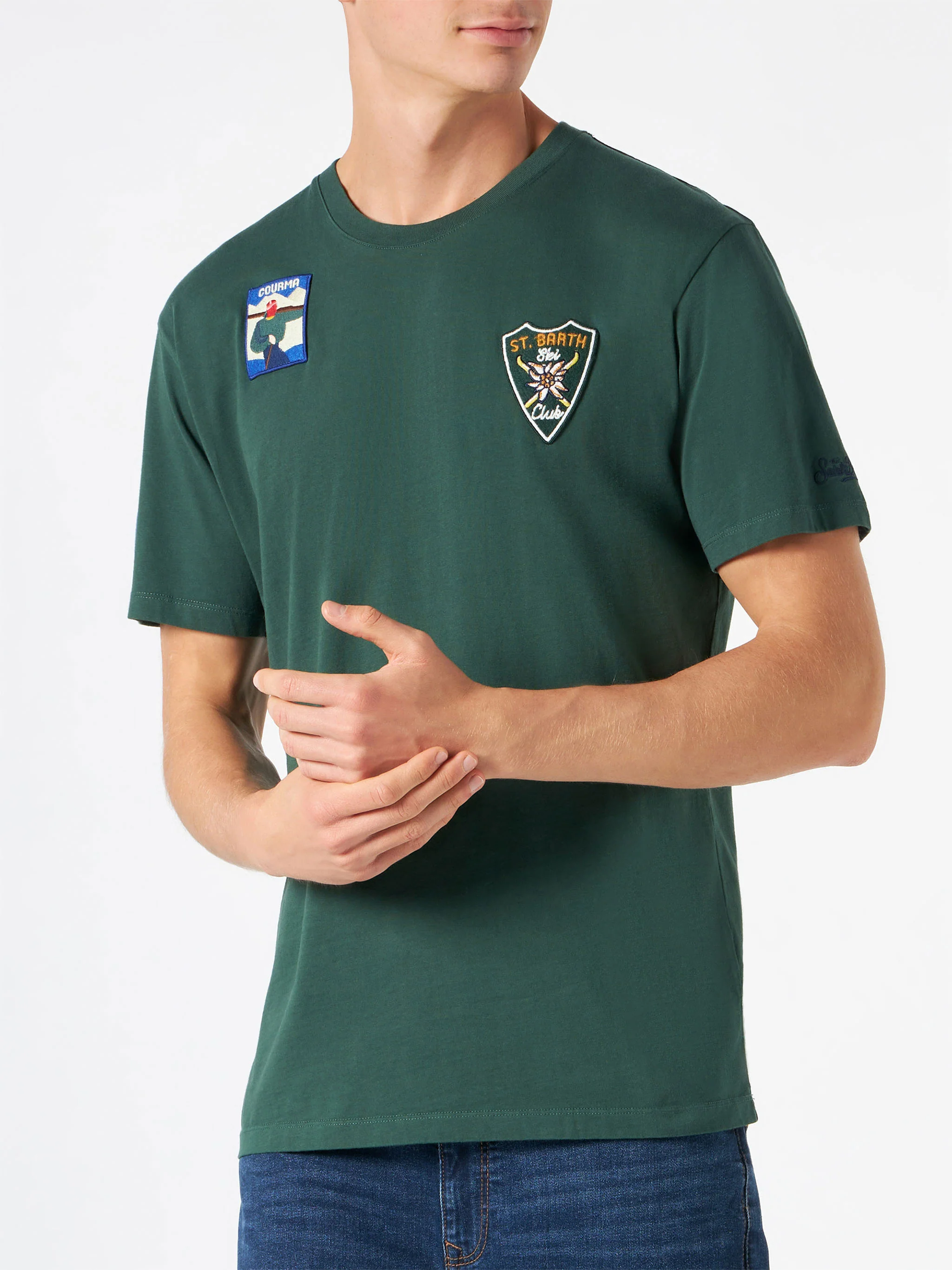 Arnott t-shirt with multicolor patches - Image 3