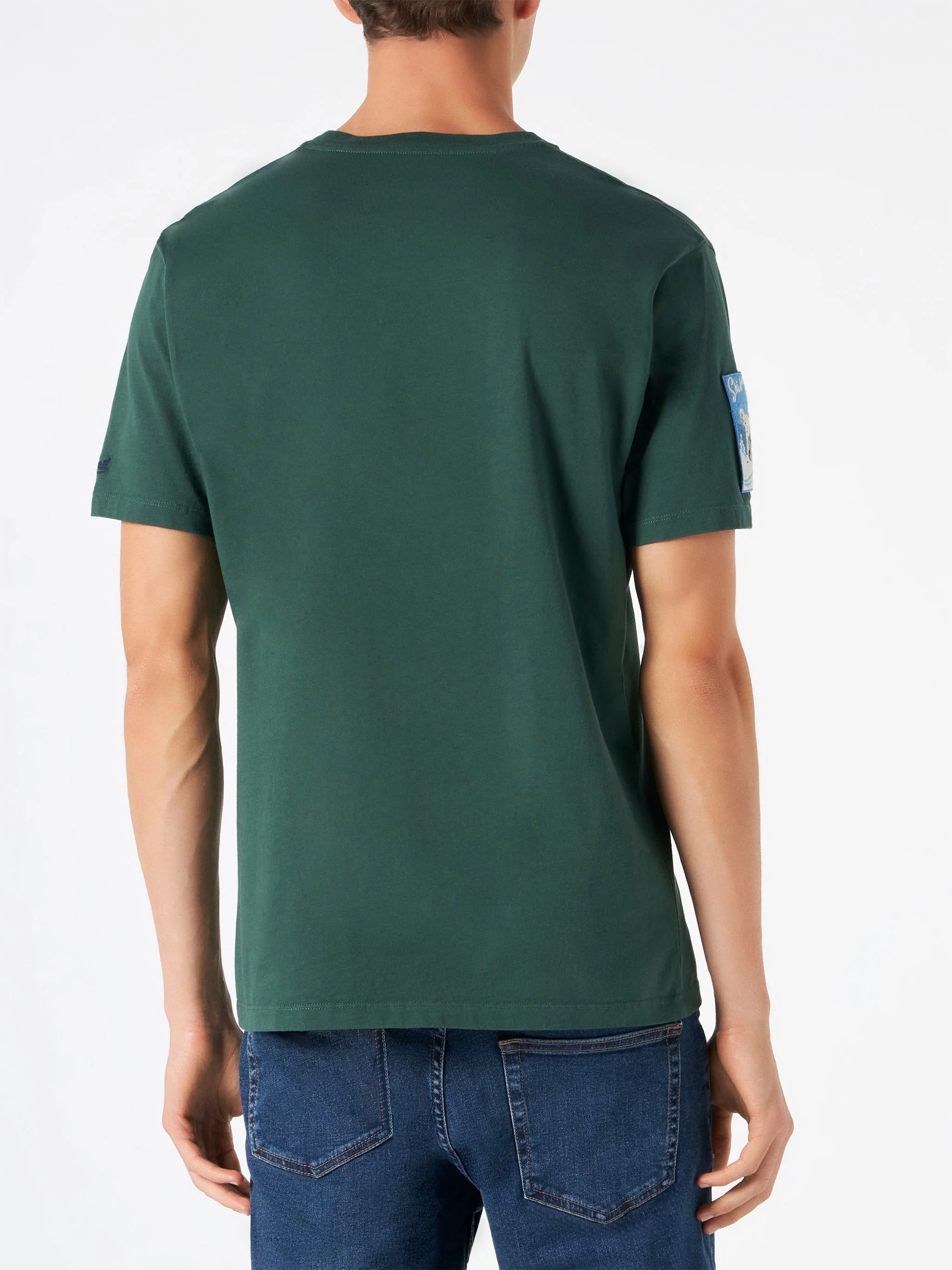 Arnott t-shirt with multicolor patches - Image 4