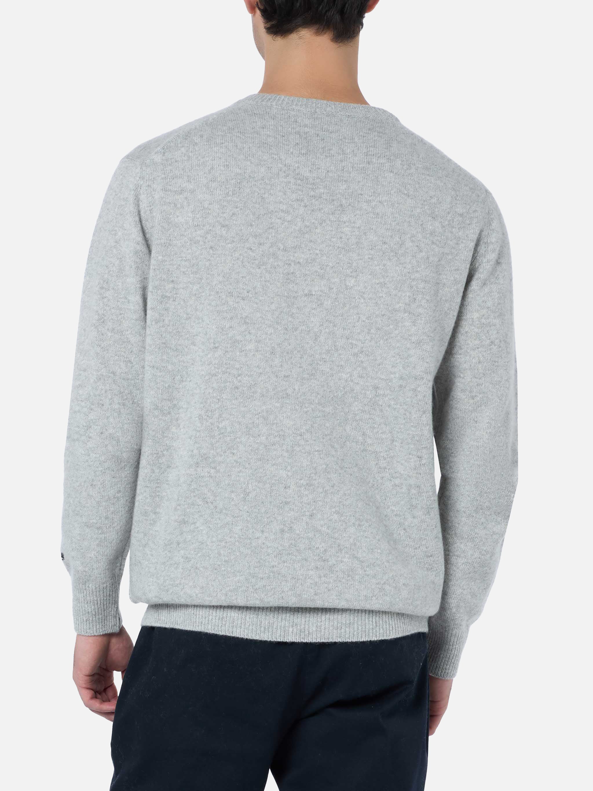 Crewneck sweater Heron with Cortina embroidery - Image 3