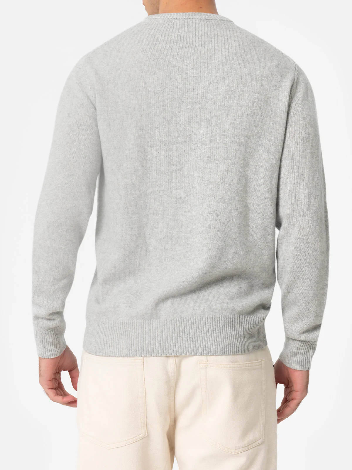 Crewneck sweater Heron with Spritz glass jacquard - Image 3