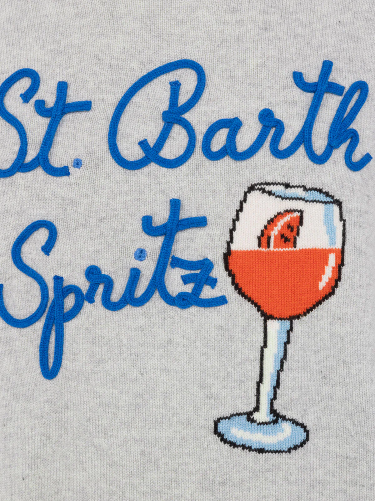 Crewneck sweater Heron with Spritz glass jacquard - Image 4