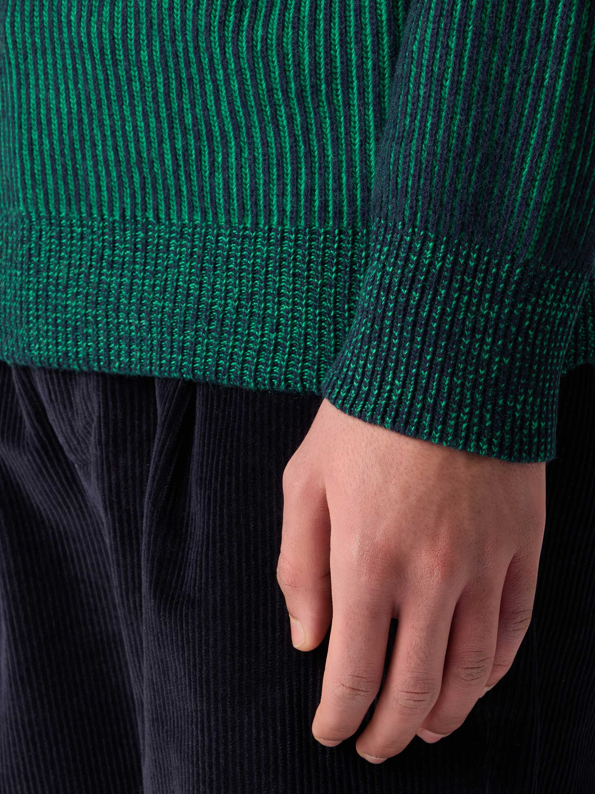 Davos ribbed half-turtleneck sweater with St. Barth embroidery - Image 4