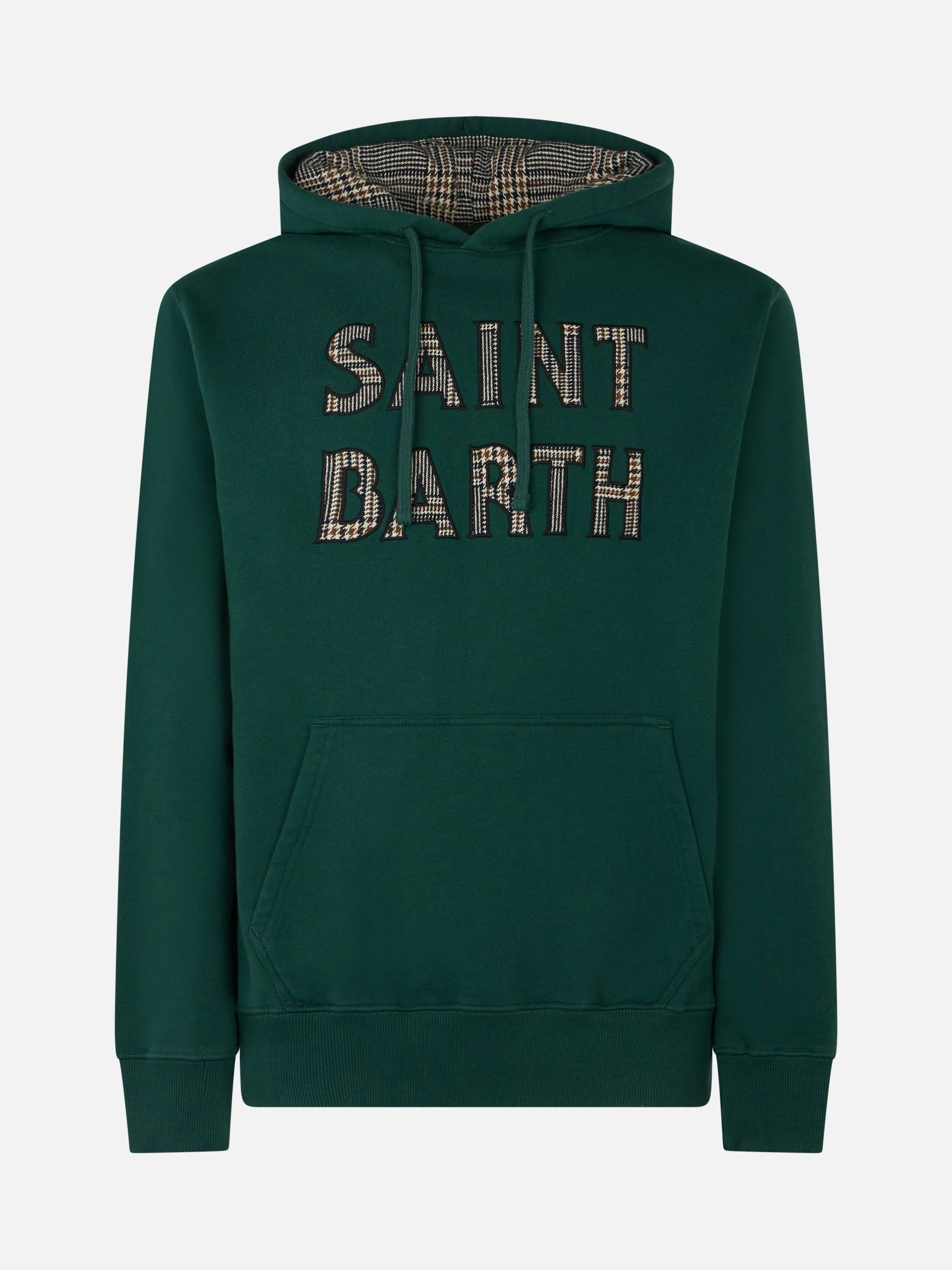 Tribeca green hoodie with patch - Image 4