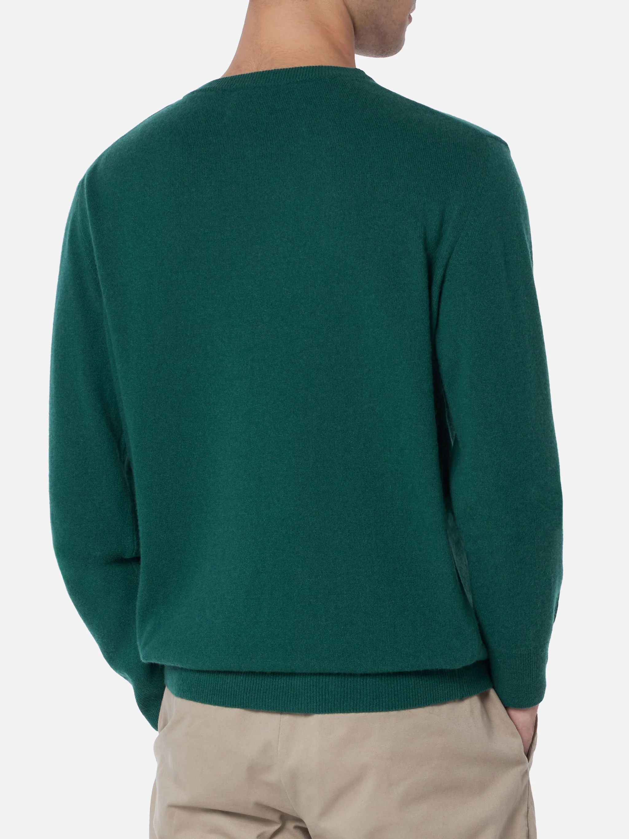 Crewneck Heron Light with Levateje er vino embroidery | VACANZE DI NATALE SPECIAL EDITION - Image 3