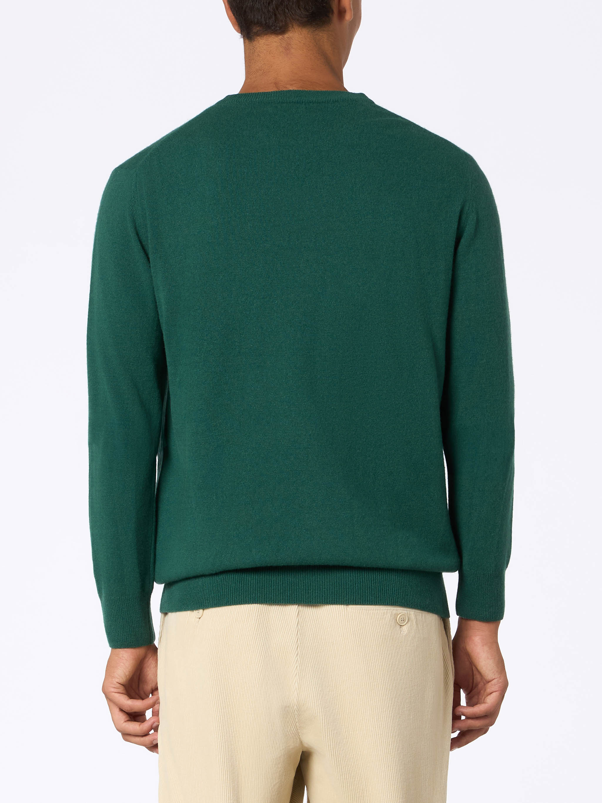 Crewneck sweater Heron with Time is precious embroidery - Image 5