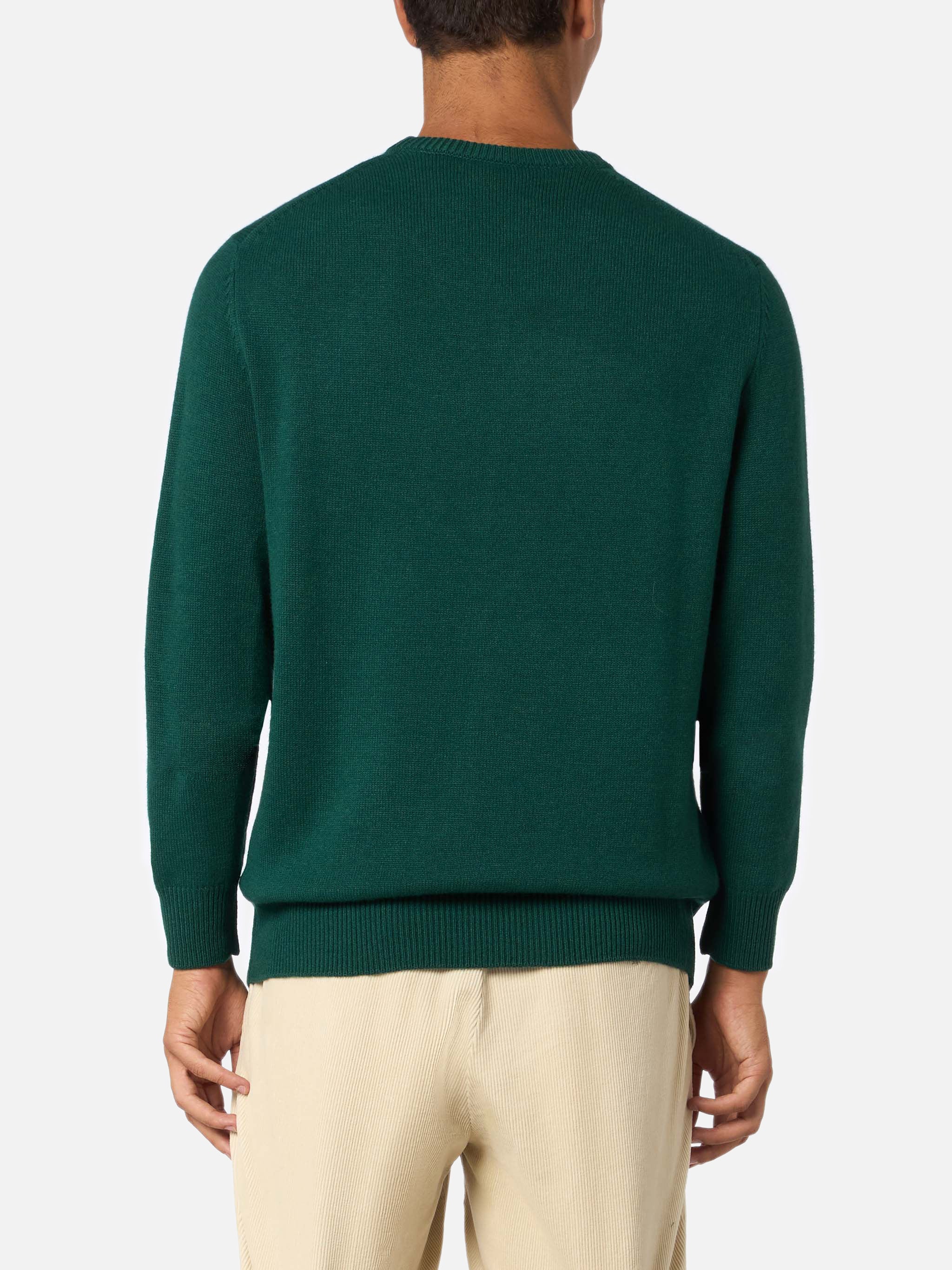 Crewneck sweater Heron with Snoopy master chef jacquard | SNOOPY PEANUTS SPECIAL EDITION - Image 3