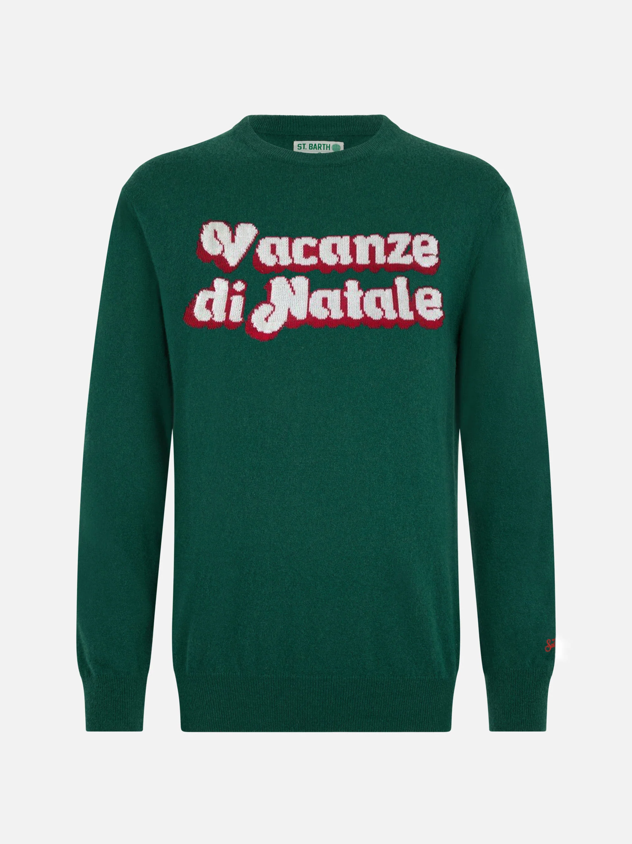 Crewneck Heron with Vacanze di Natale jacquard | VACANZE DI NATALE SPECIAL EDITION - Image 3