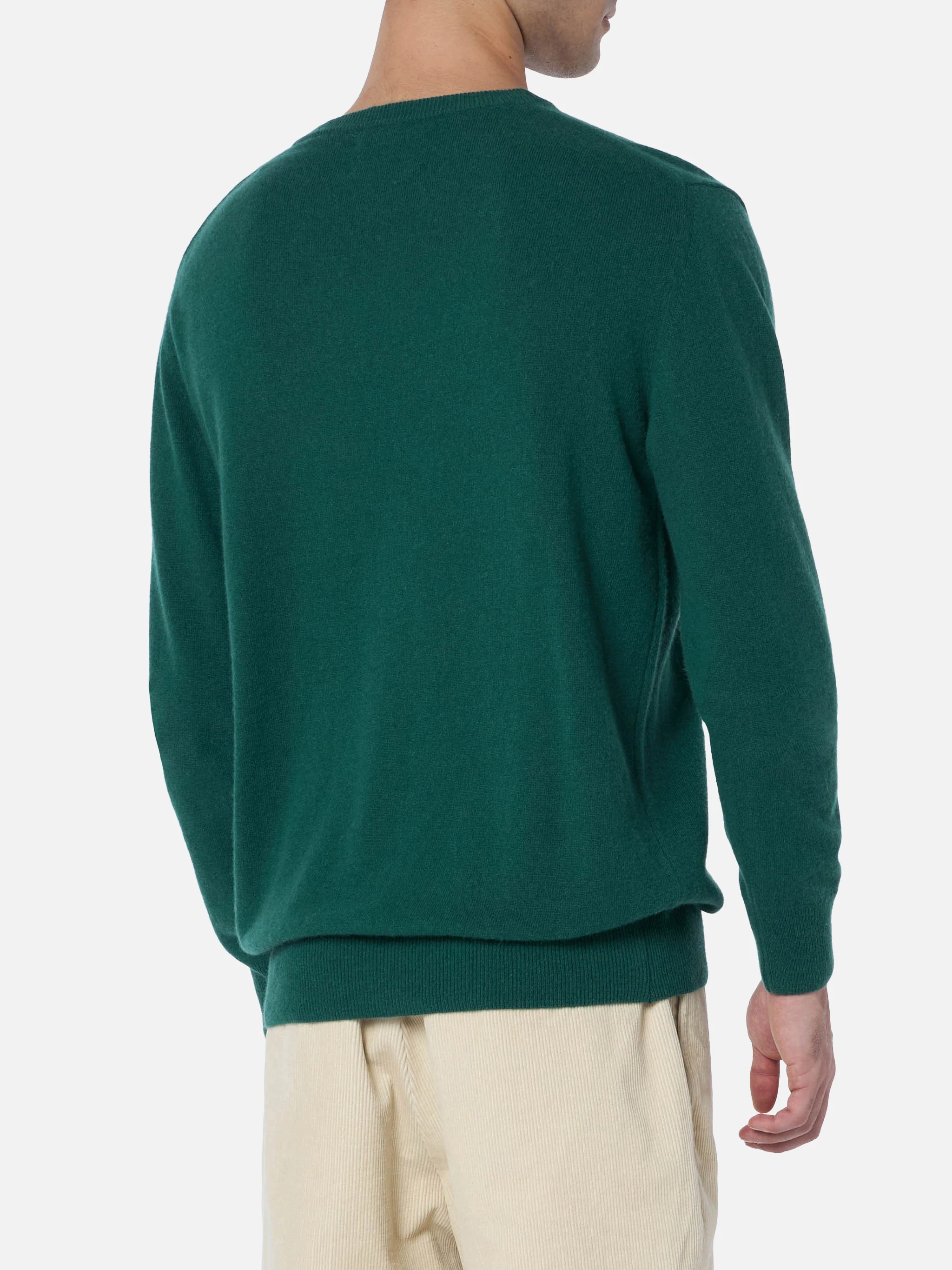 Crewneck sweater Heron with It's wine o'clock embroidery - Image 3