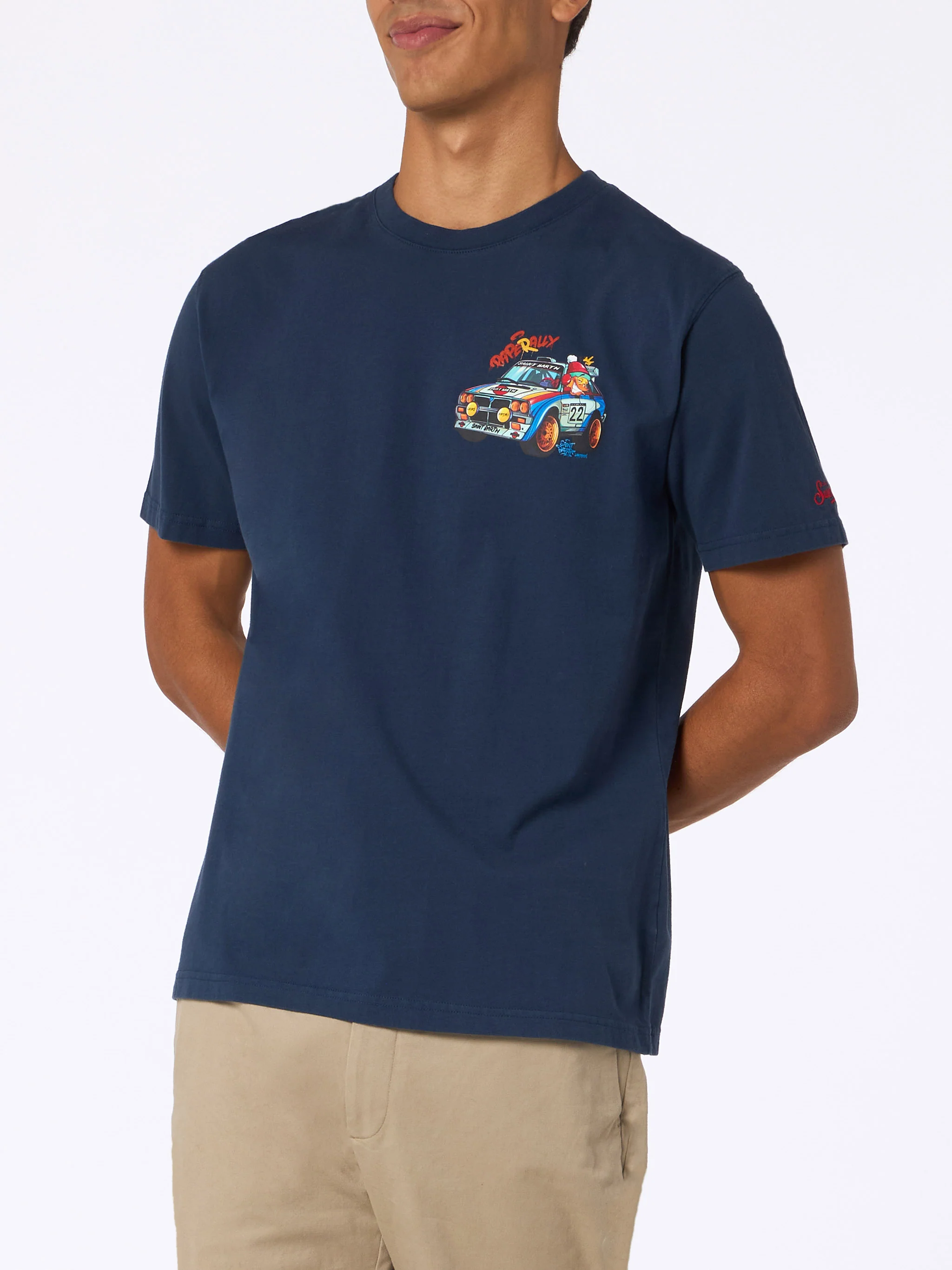 Arnott heavy cotton t-shirt with Cryptopuppets Paperally print | Special Edition - Image 3