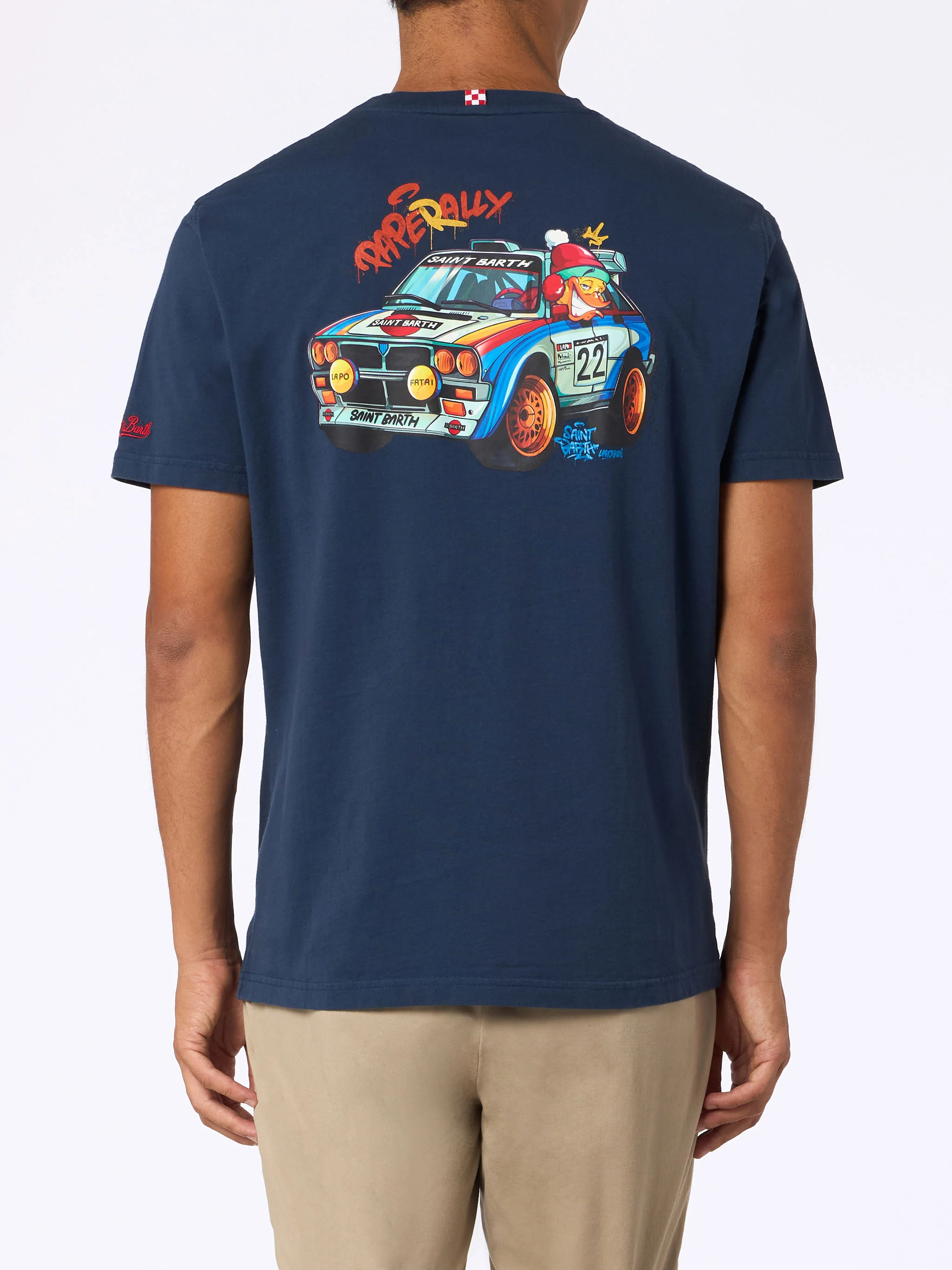 Arnott heavy cotton t-shirt with Cryptopuppets Paperally print | Special Edition - Image 4