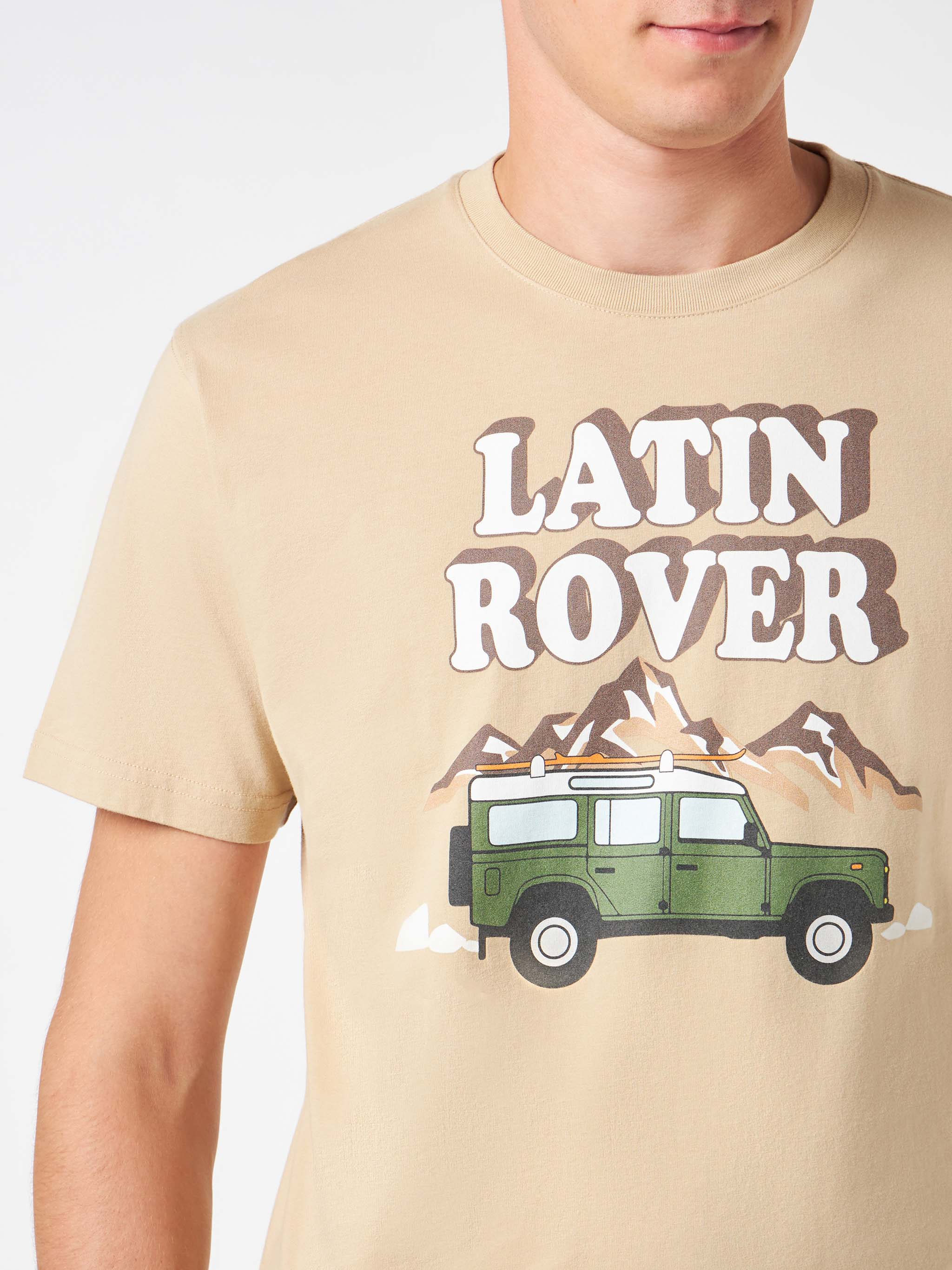 Arnott Latin Rover beige t-shirt - Image 2