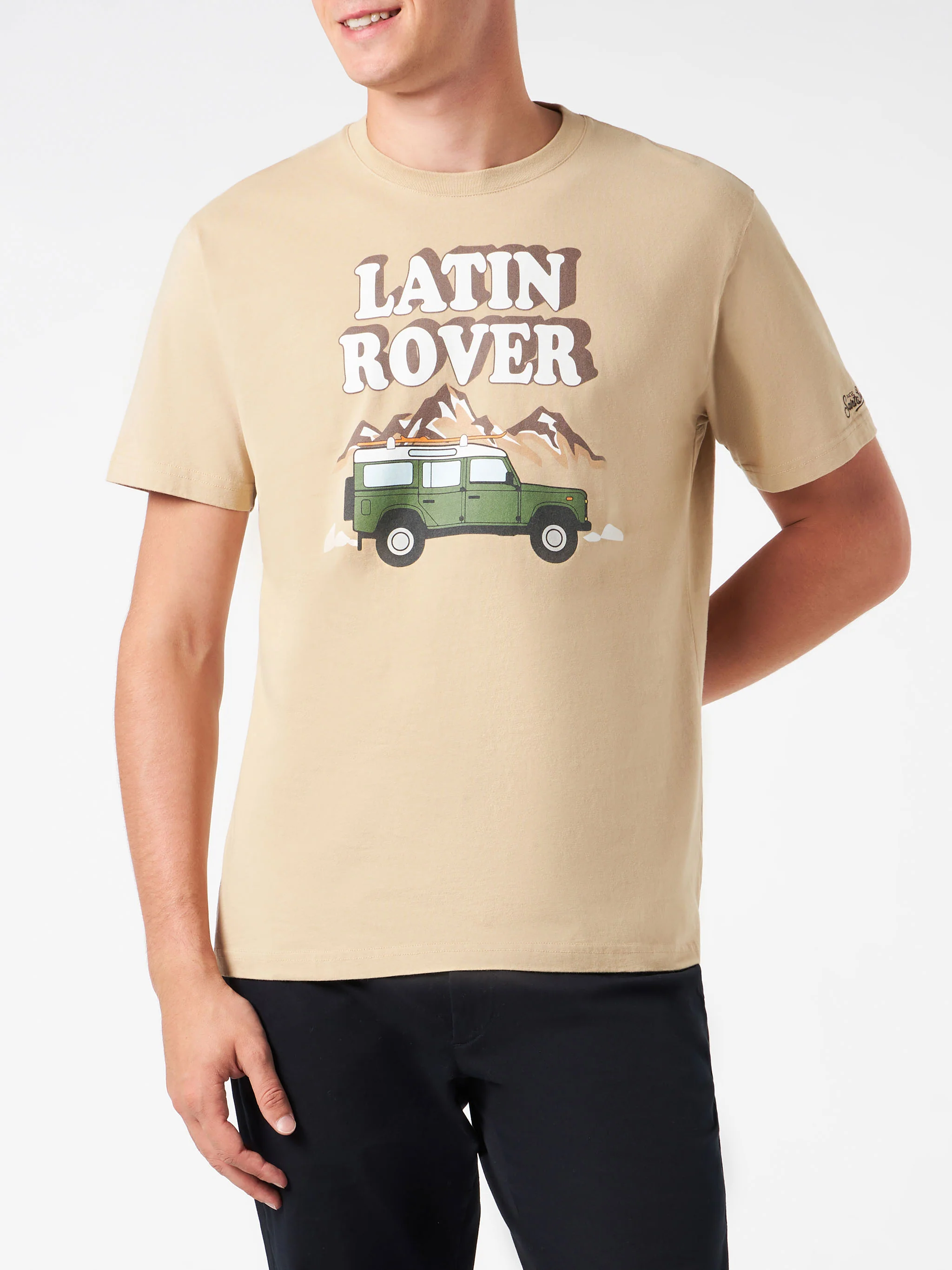 Arnott Latin Rover beige t-shirt - Image 3