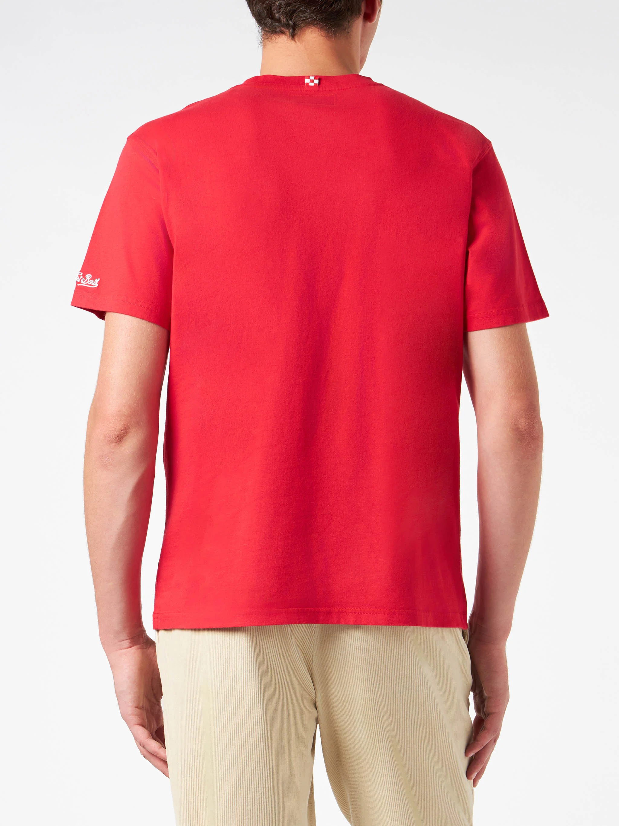 Arnott red St. Barth Christmas t-shirt - Image 4