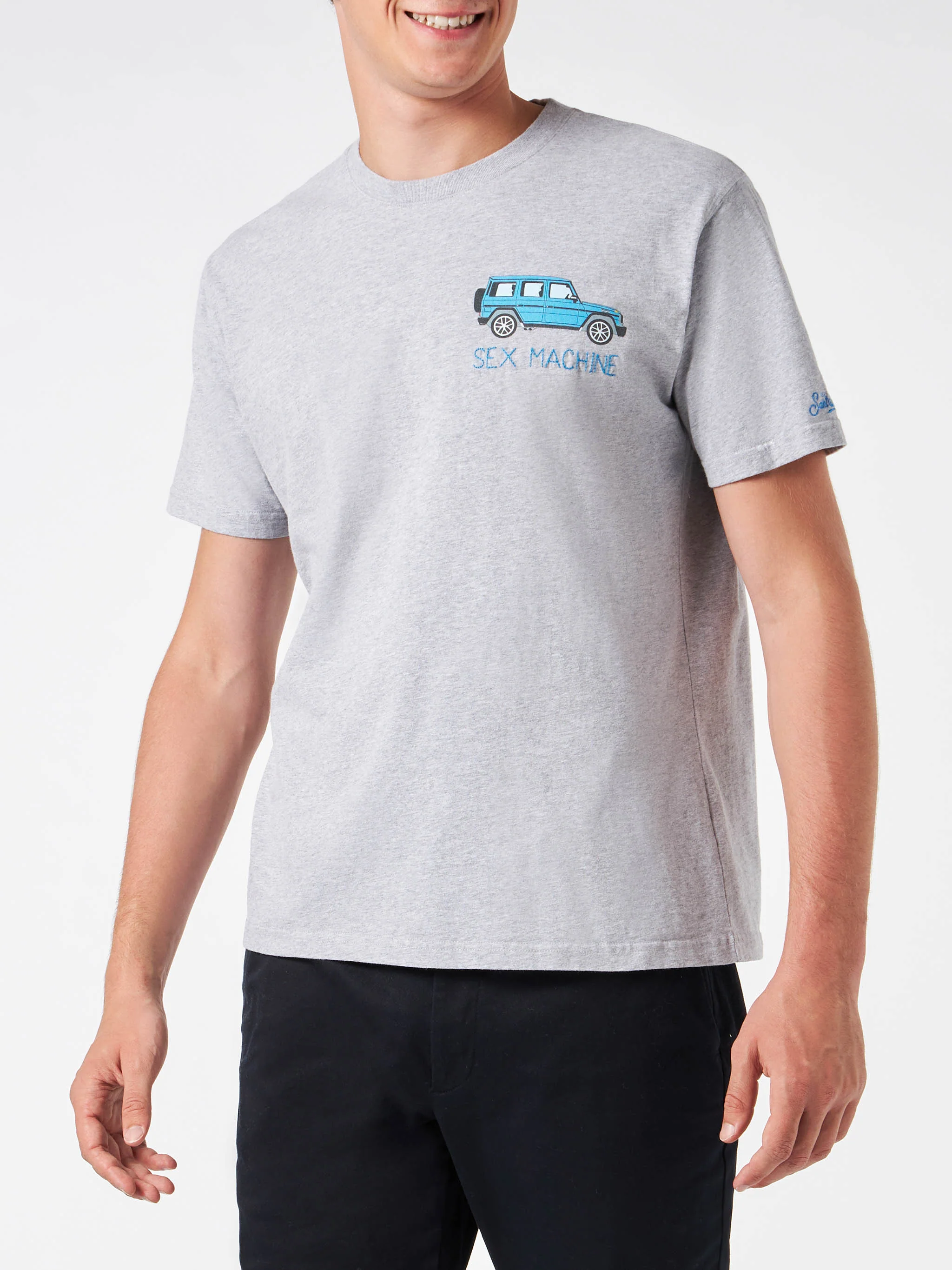 Arnott grey Sex Machine t-shirt - Image 3