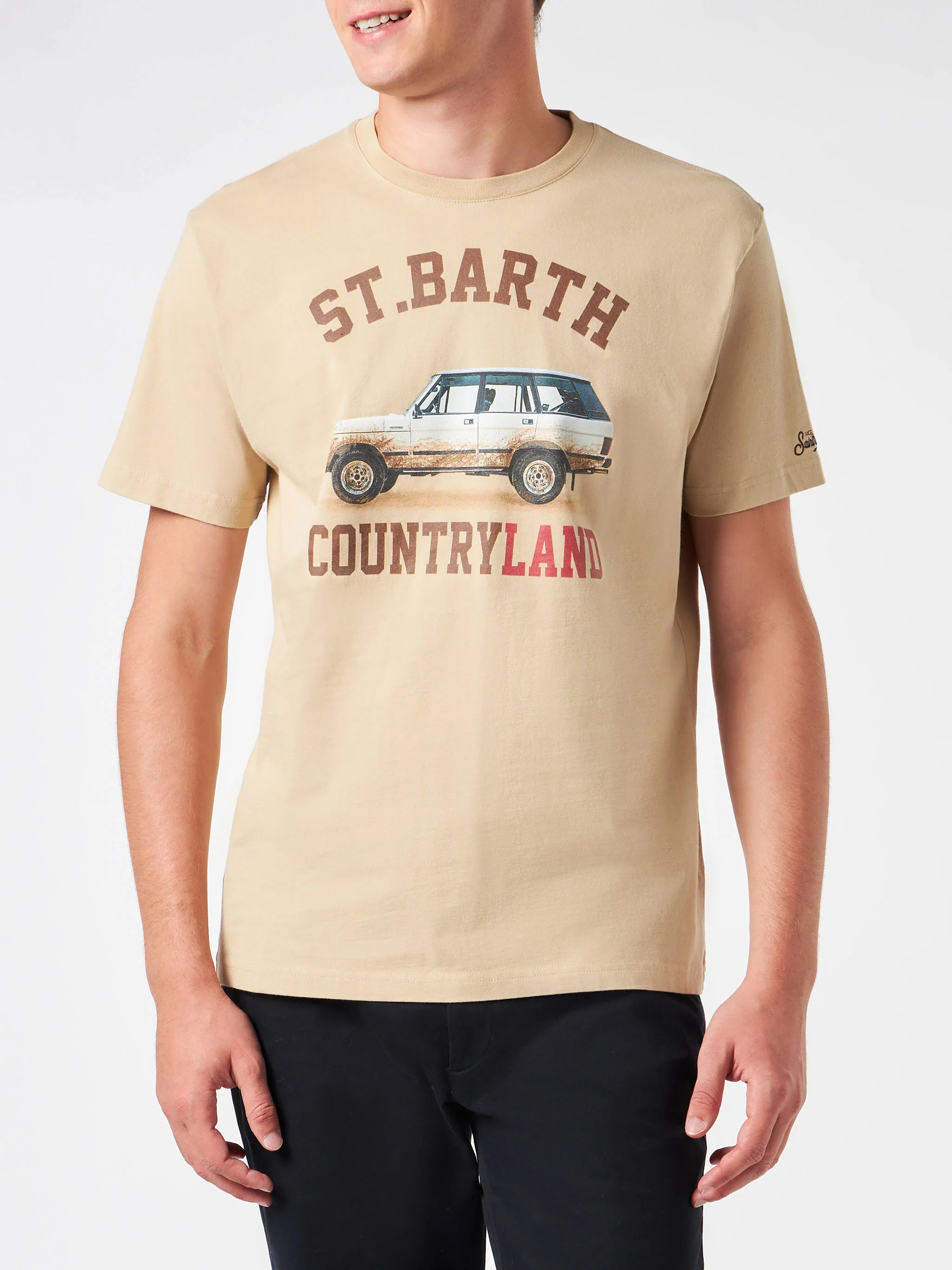 Arnott beige Countryland t-shirt - Image 3