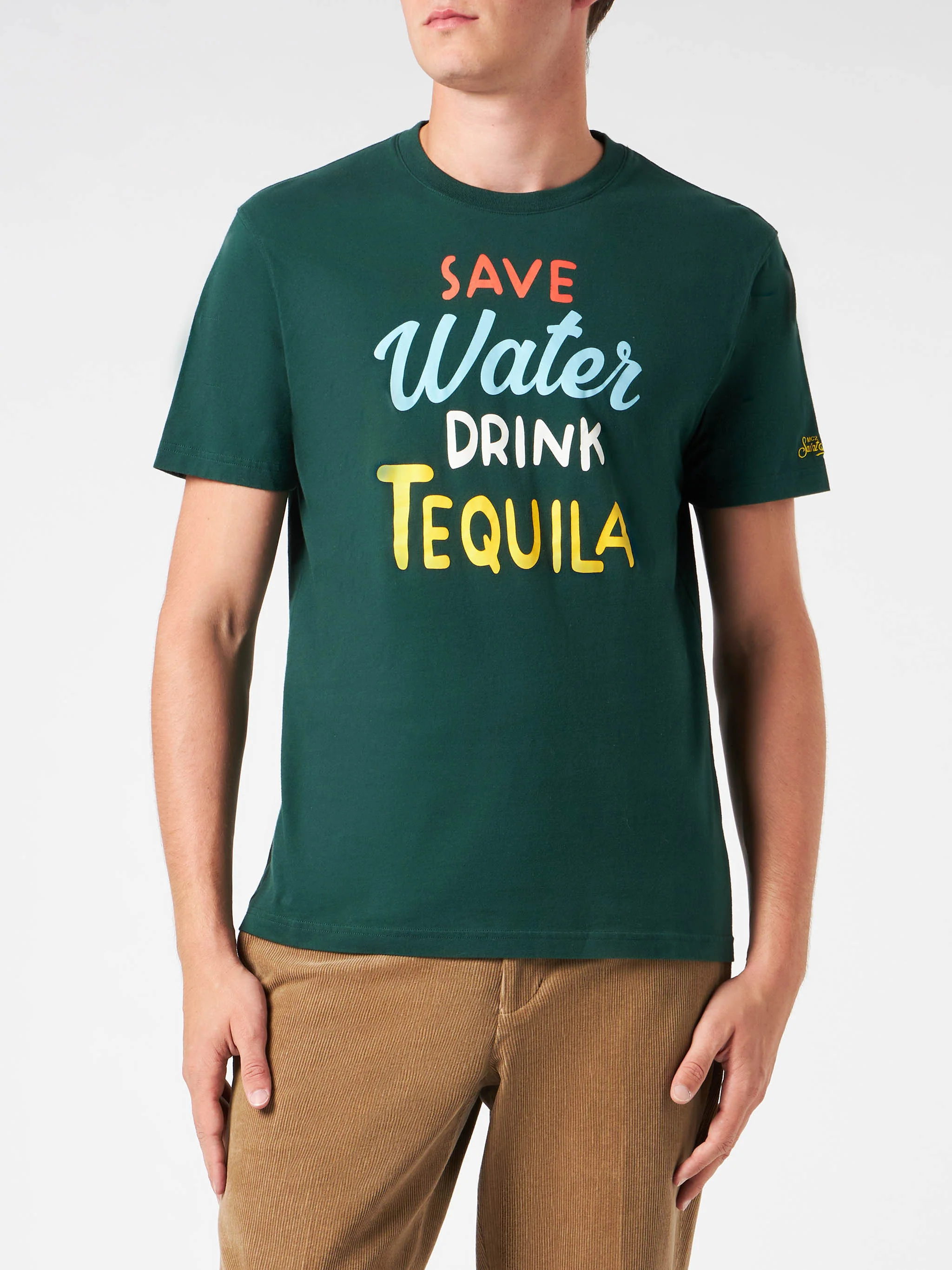 Arnott Tequila green t-shirt - Image 2